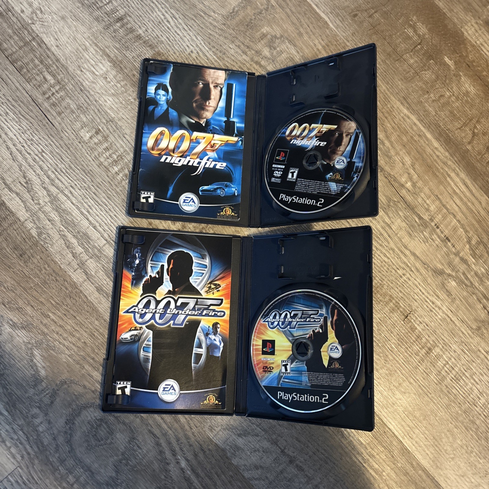 007: NightFire & 007: Agent under Fire PlayStation 2 Both Complete