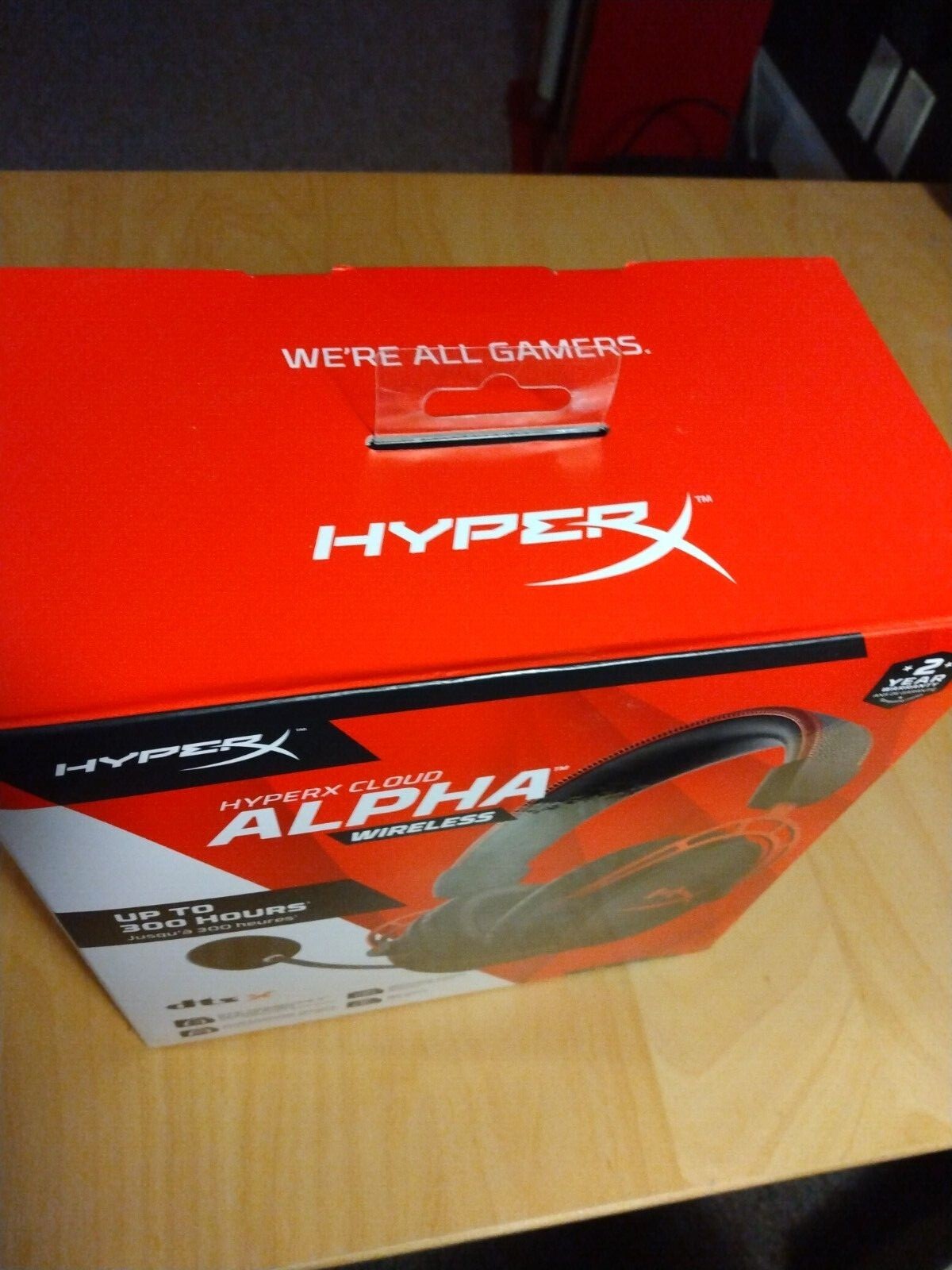 HyperX Cloud Alpha RF Wireless Gaming Headset (4P5D4AA) – Black for PC,PS4,XB1