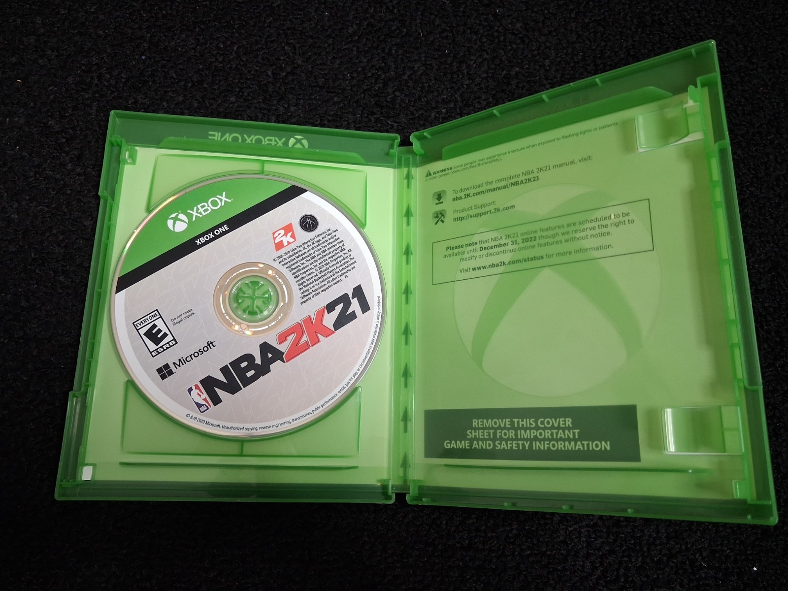 Xbox One Games Lot of 4 NBA 2K17, NBA 2K18, NBA 2K21, NBA 2K23 CIB