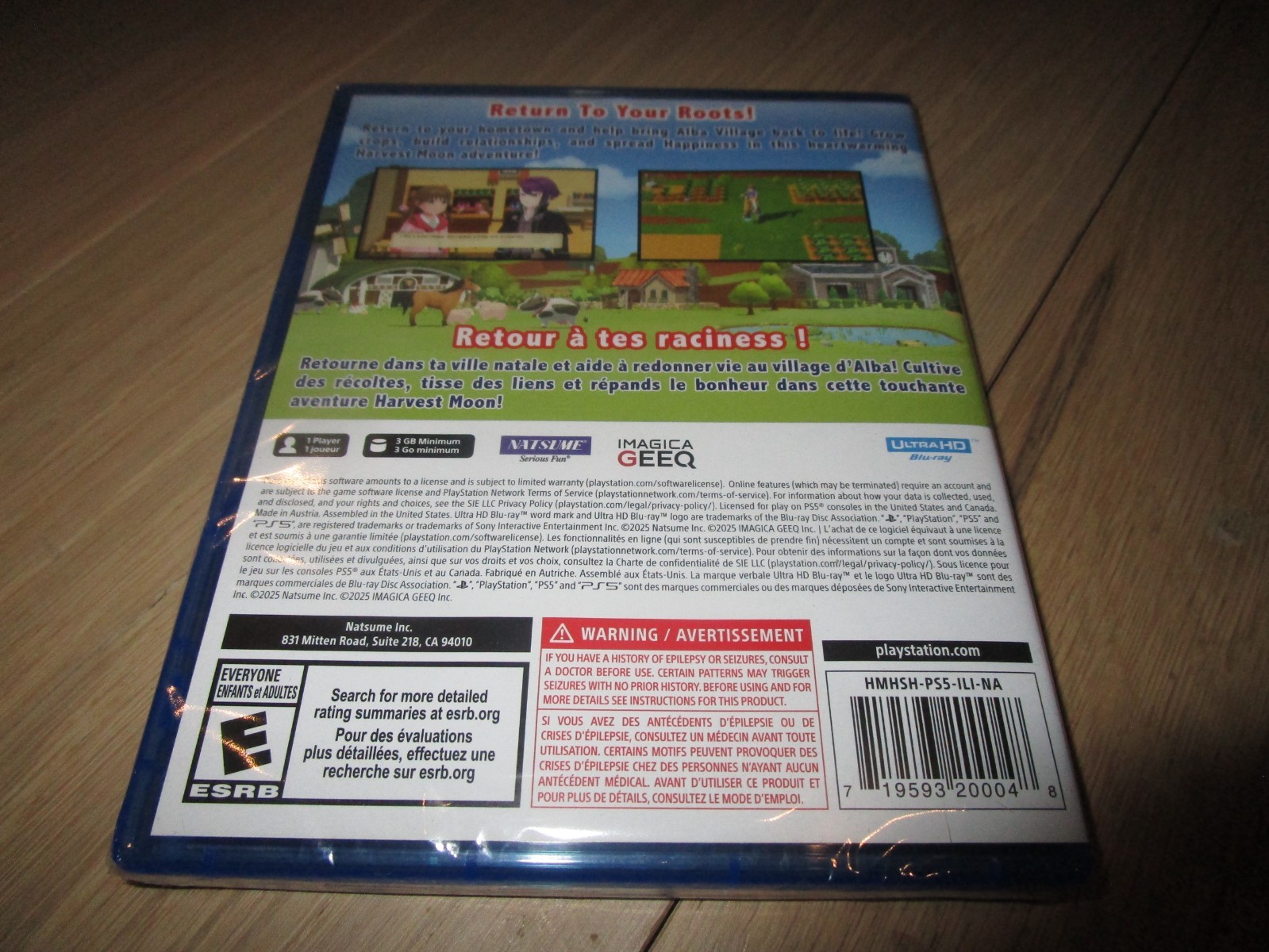 NEW Sealed Harvest Moon Home Sweet Home Special Edition PS5 Playstation 5