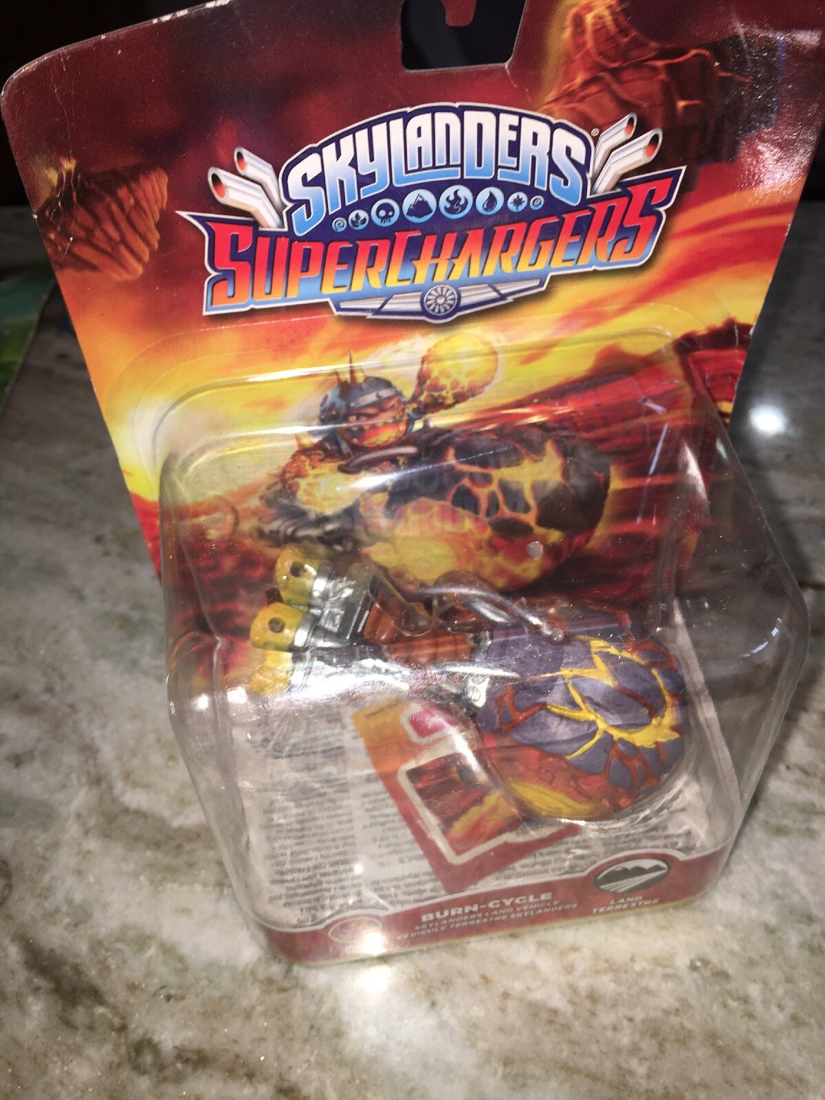 skylanders superchargers toy burn cycle red (NEW)