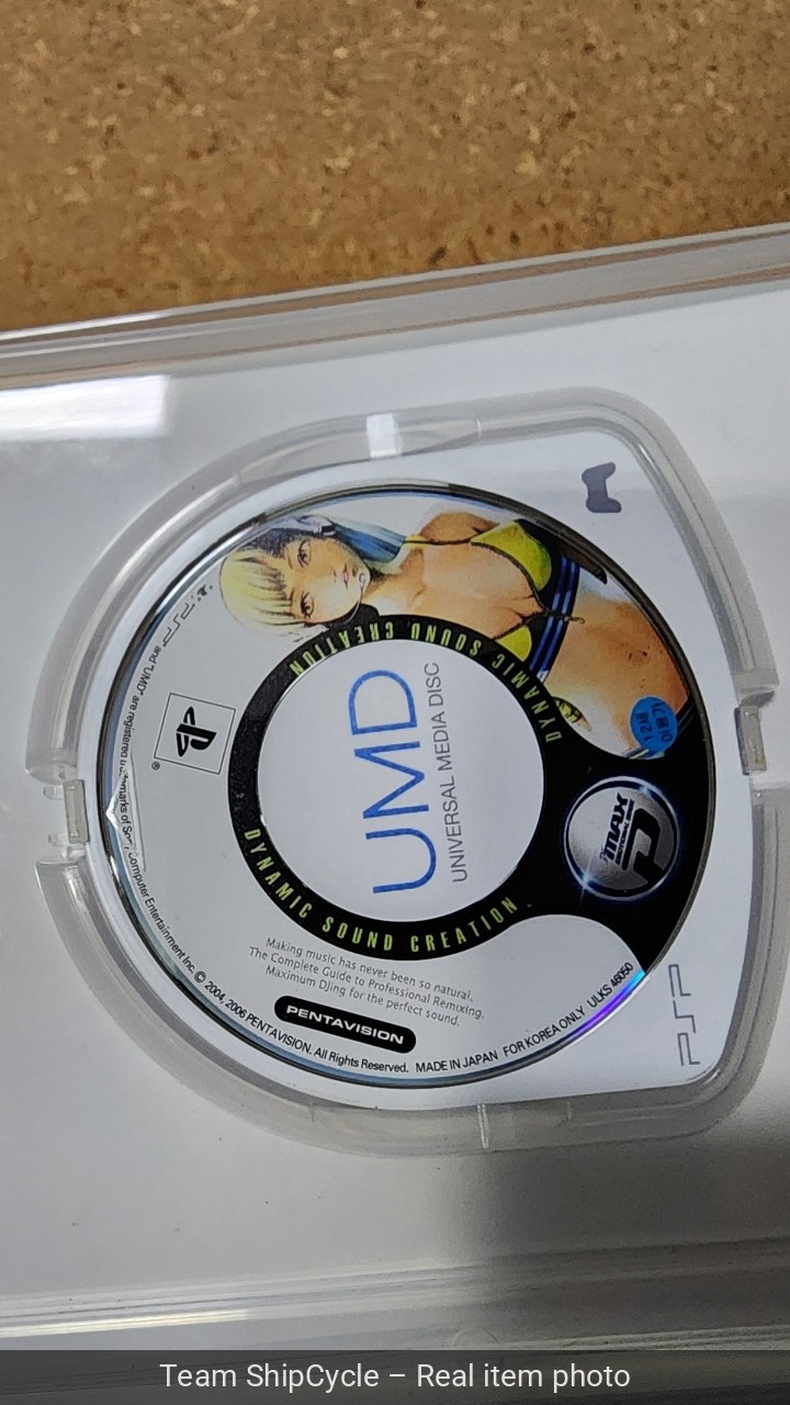 DJ Max Emotional Sense P 1 Korean version English Korea Sony PSP RARE G2U