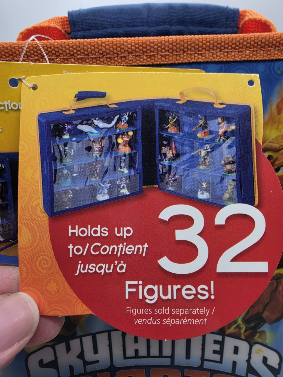 Skylanders Giants Blue Square Storage and Carrying Case Brand New Mint