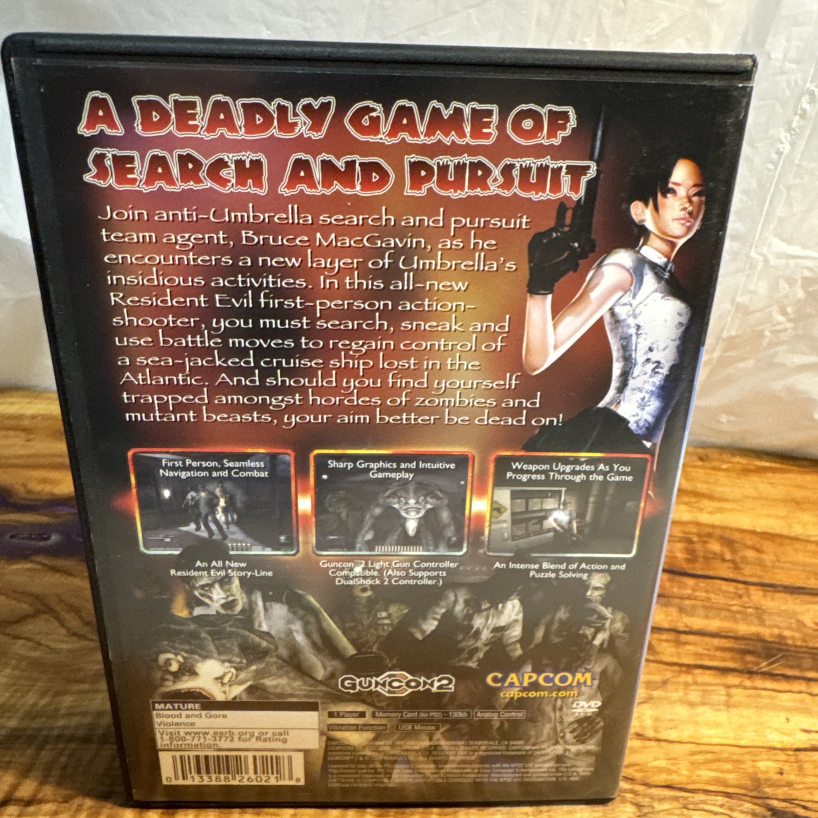 Resident Evil Dead Aim PlayStation 2, 2003 – Tested PS2 PSTwo