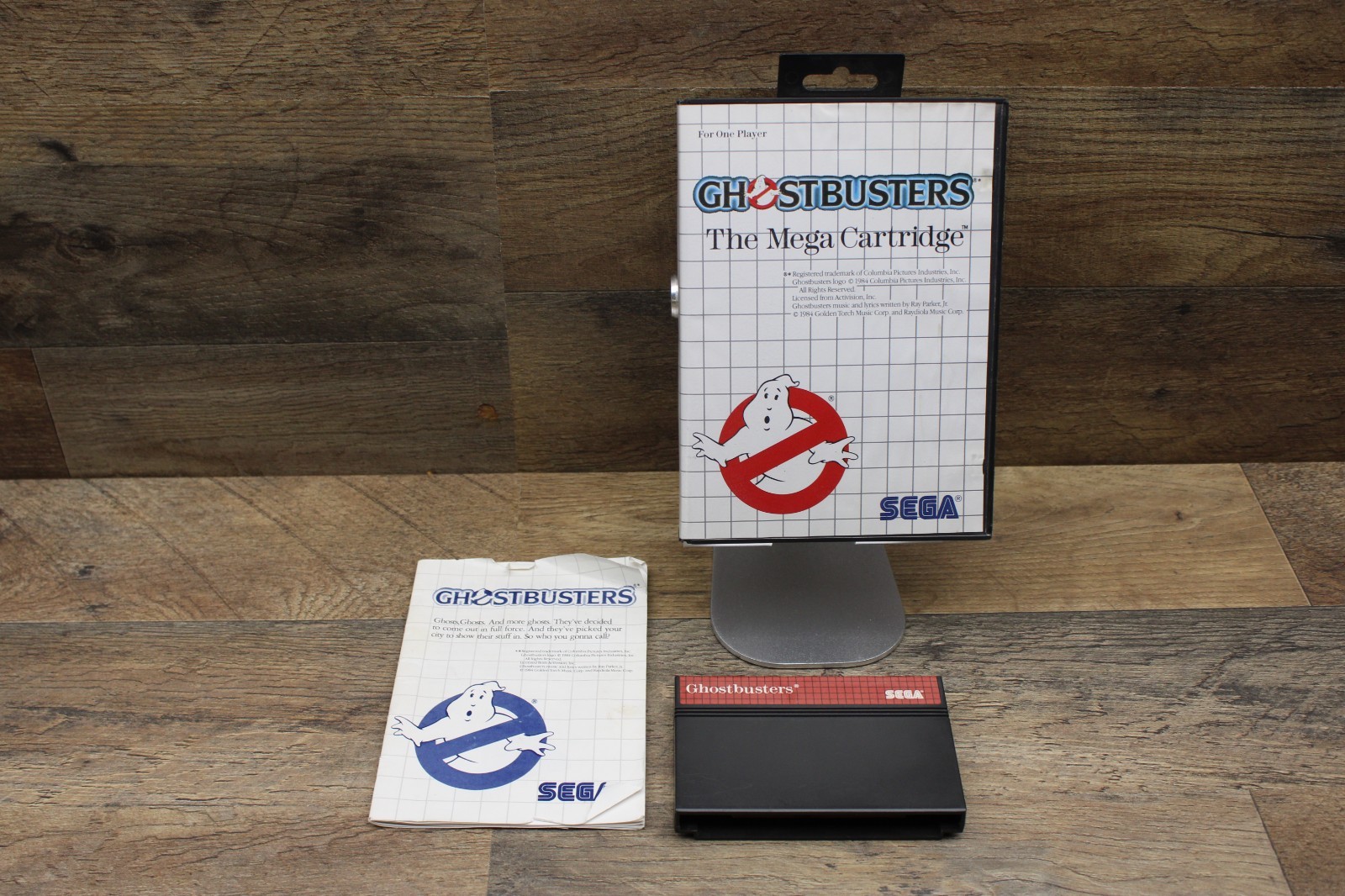 Ghostbusters (Sega Master System, 1987) SMS CIB Complete w/ Manual SHIP W/TRACKI