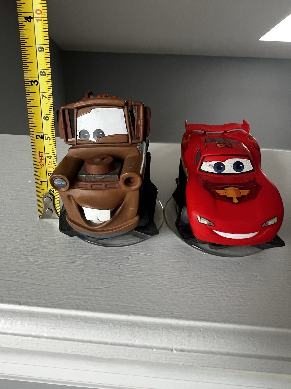 Disney Infinity Cars Figure Lot 3 – Tow Mater, Lightning McQueen Holly Shiftwell