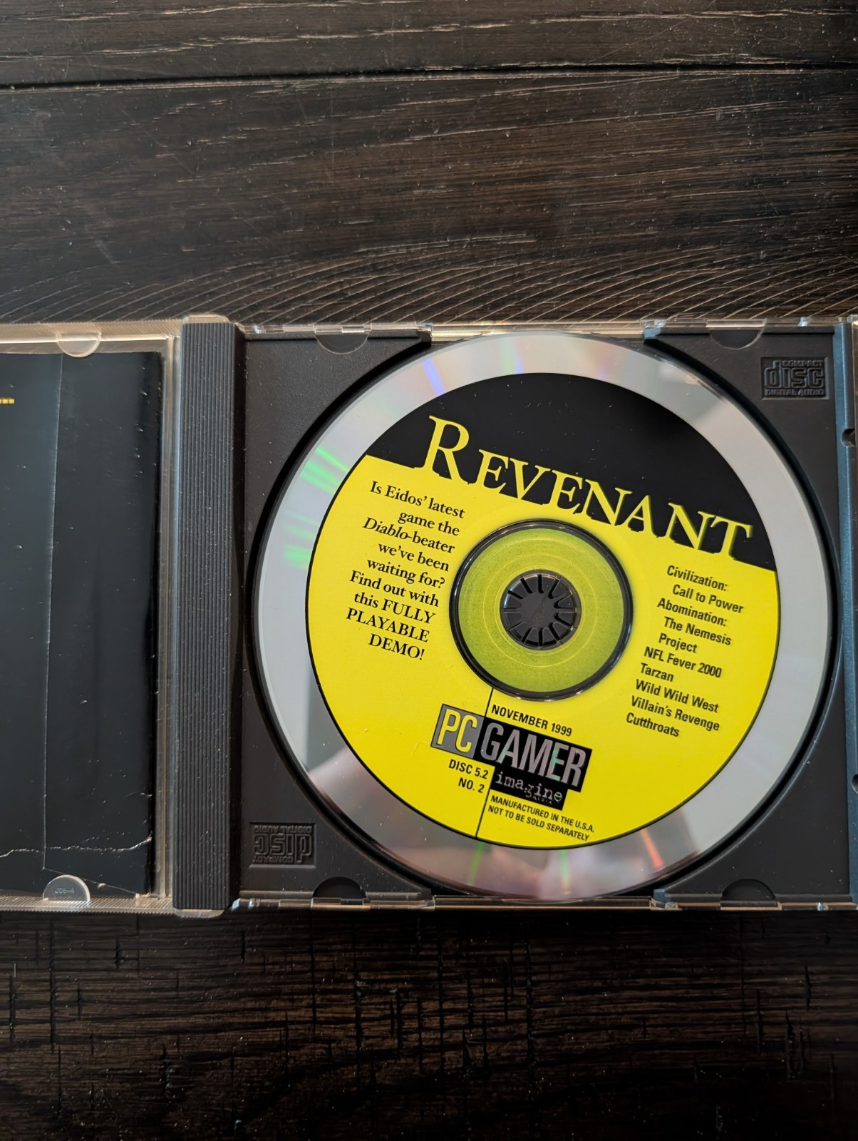 PC Gamer Revenant Disc 5.2 No 2 Nov 1999