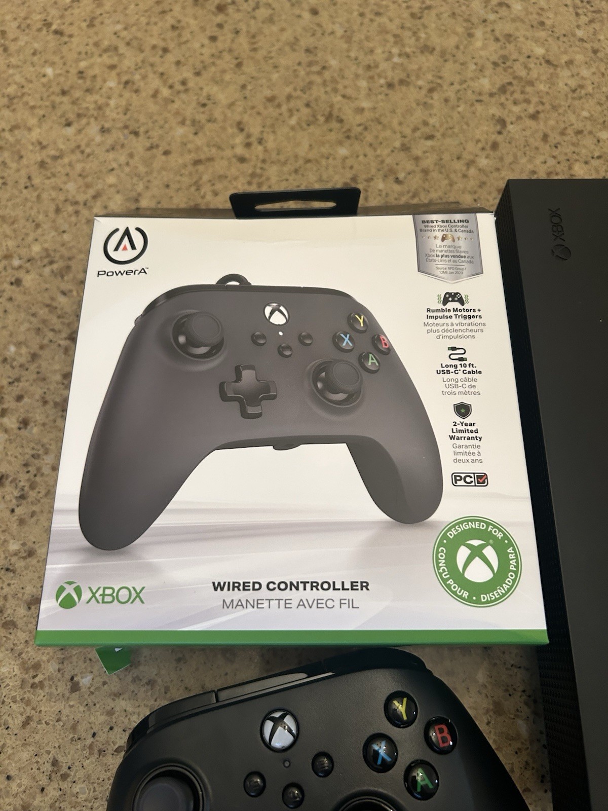 Microsoft Xbox One X 1 TB Bundle w/ PowerA Controller, Cables WORKING TESTED