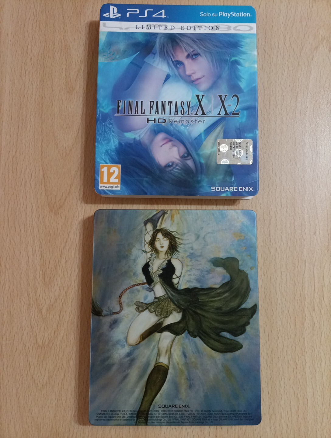 Final Fantasy X | X-2 HD Remaster Steelbook Vers. Italy PS4 USED MINT!!