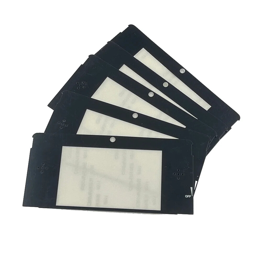 Replacement Plastics or Glass Top Screen Protector Cover Lens For Nintendo 3DS