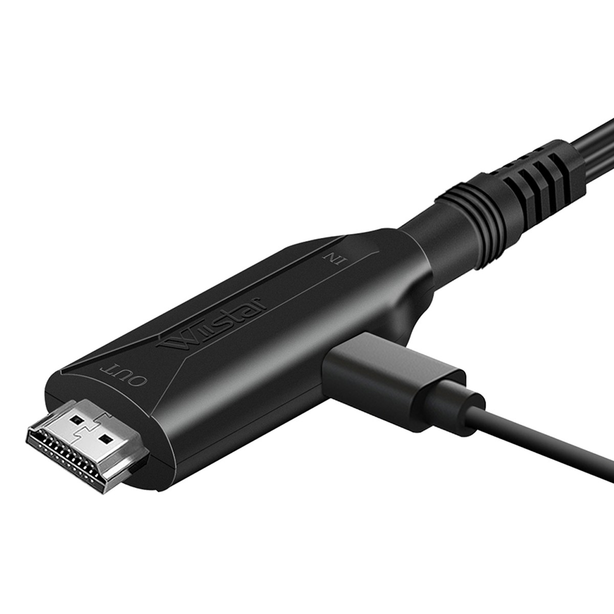 Wii to HDMI Adapter Converter Cable Full HD 1080P/720P Plug & Play for HD TV PC