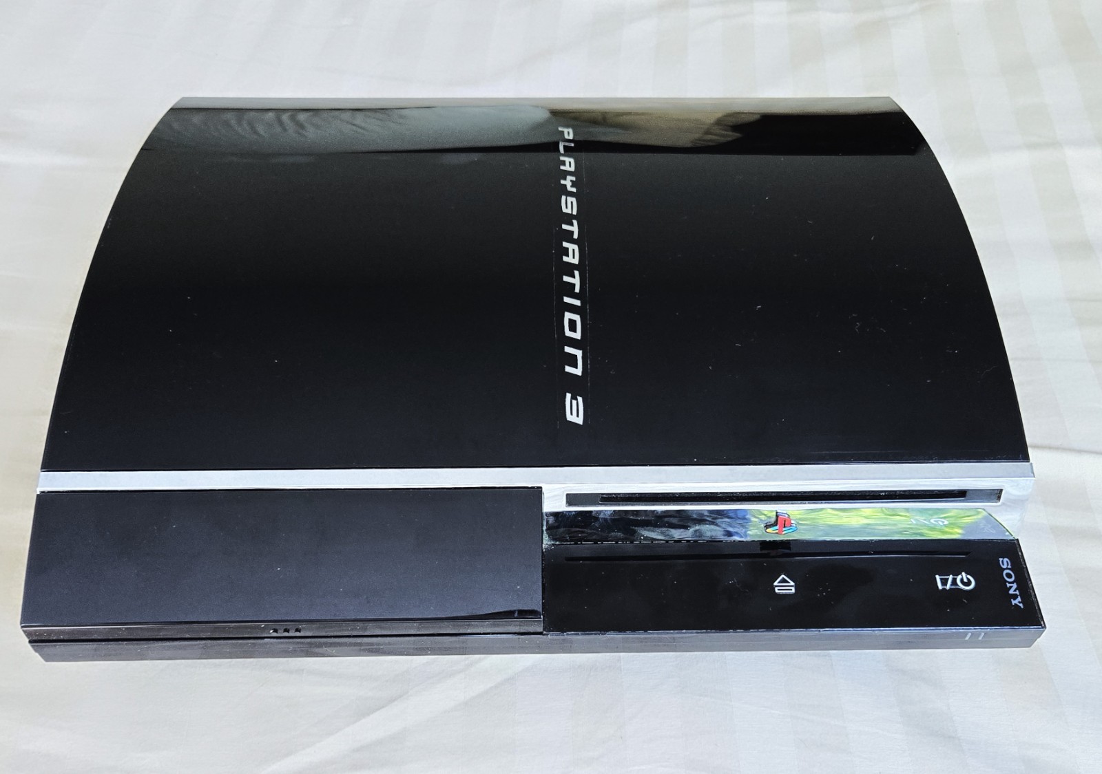Sony PlayStation 3 PS3 CECHA01 Backwards Compatible Fat 60GB Console +Box TESTED