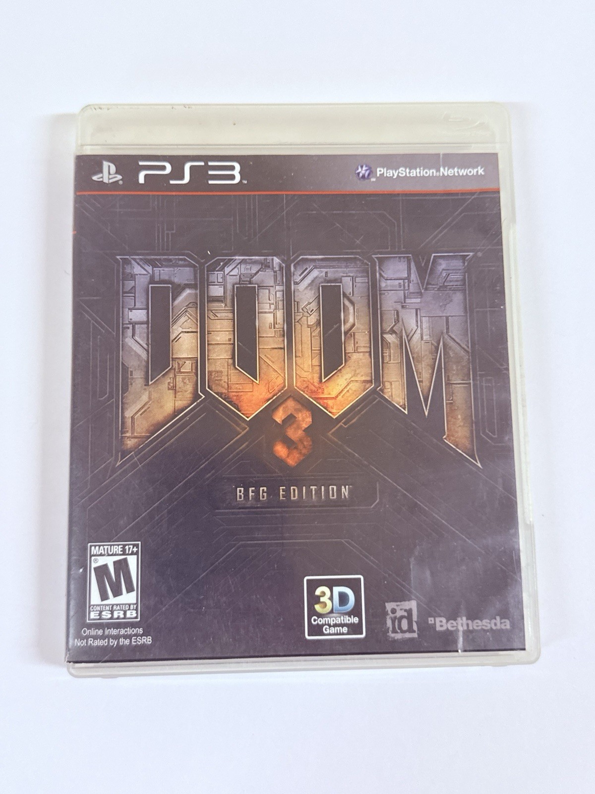 Doom 3 — BFG Edition (Sony PlayStation 3, 2012) – Untested