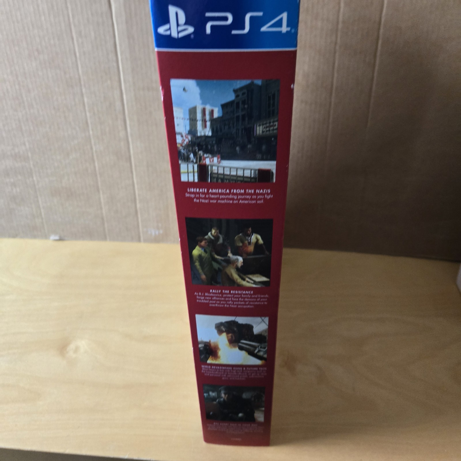 PS4 Wolfenstein II The New Colossus Collector’s Ed, 2017. ACTION FIGURE ONLY