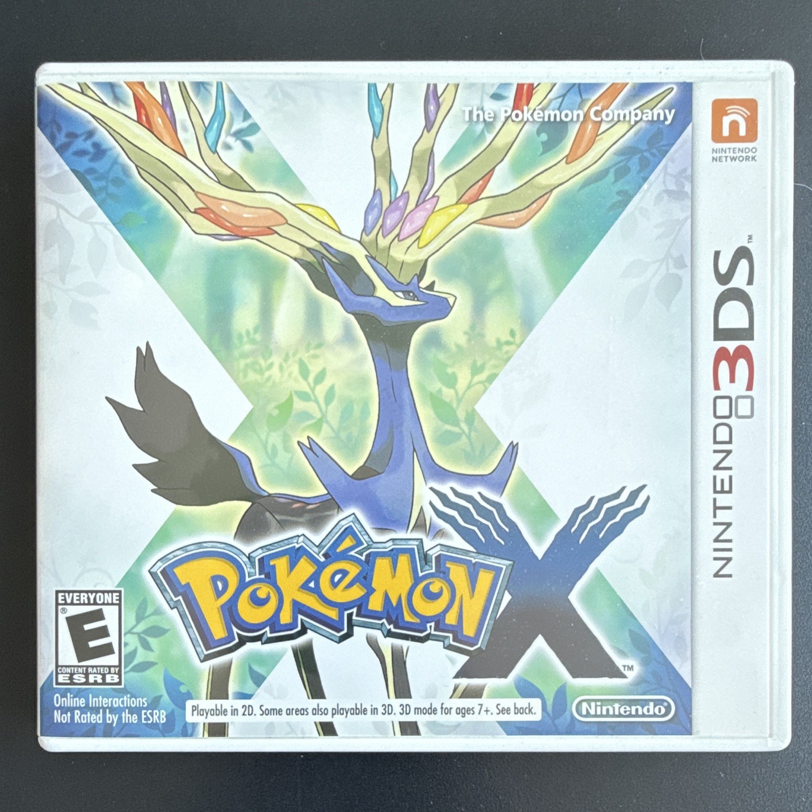 Nintendo Pokémon X (Nintendo 3DS) Complete w/ Inserts E NTSC-U/C 2013 Online MP