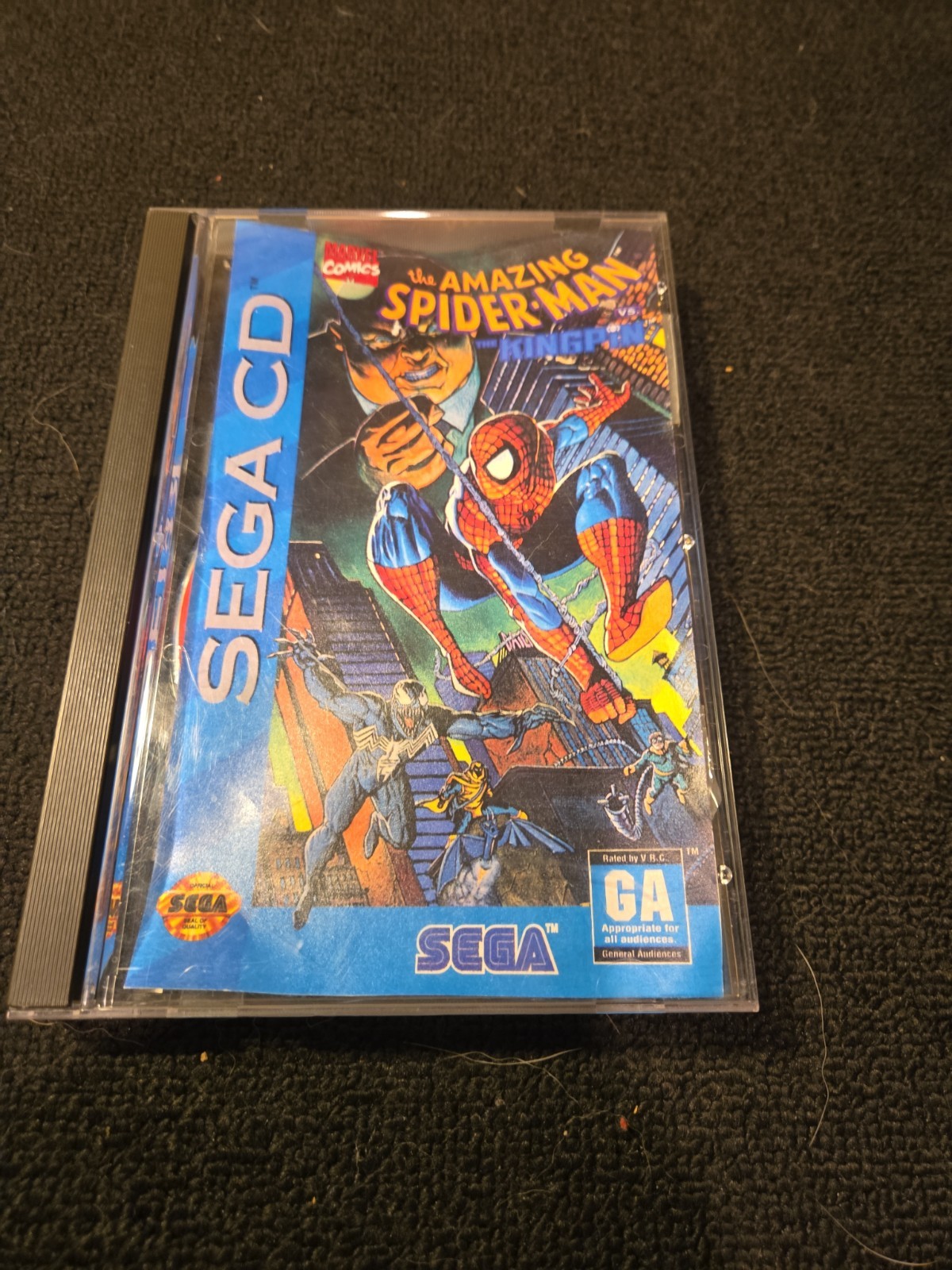 Amazing Spider-Man vs. The Kingpin (Sega CD, 1993)