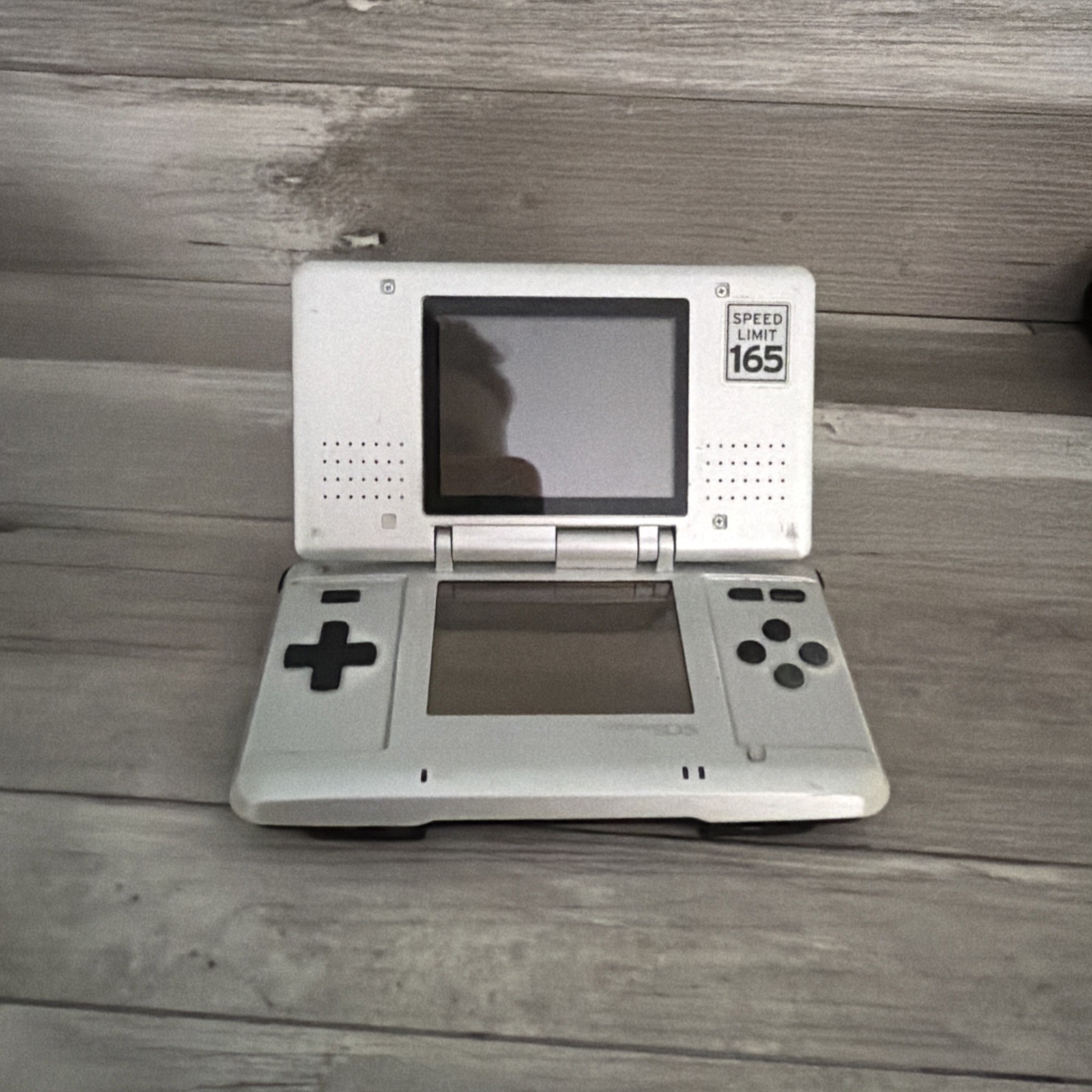 Nintendo DS Handheld System – Silver | Bundle w/charger And Game Great Screens