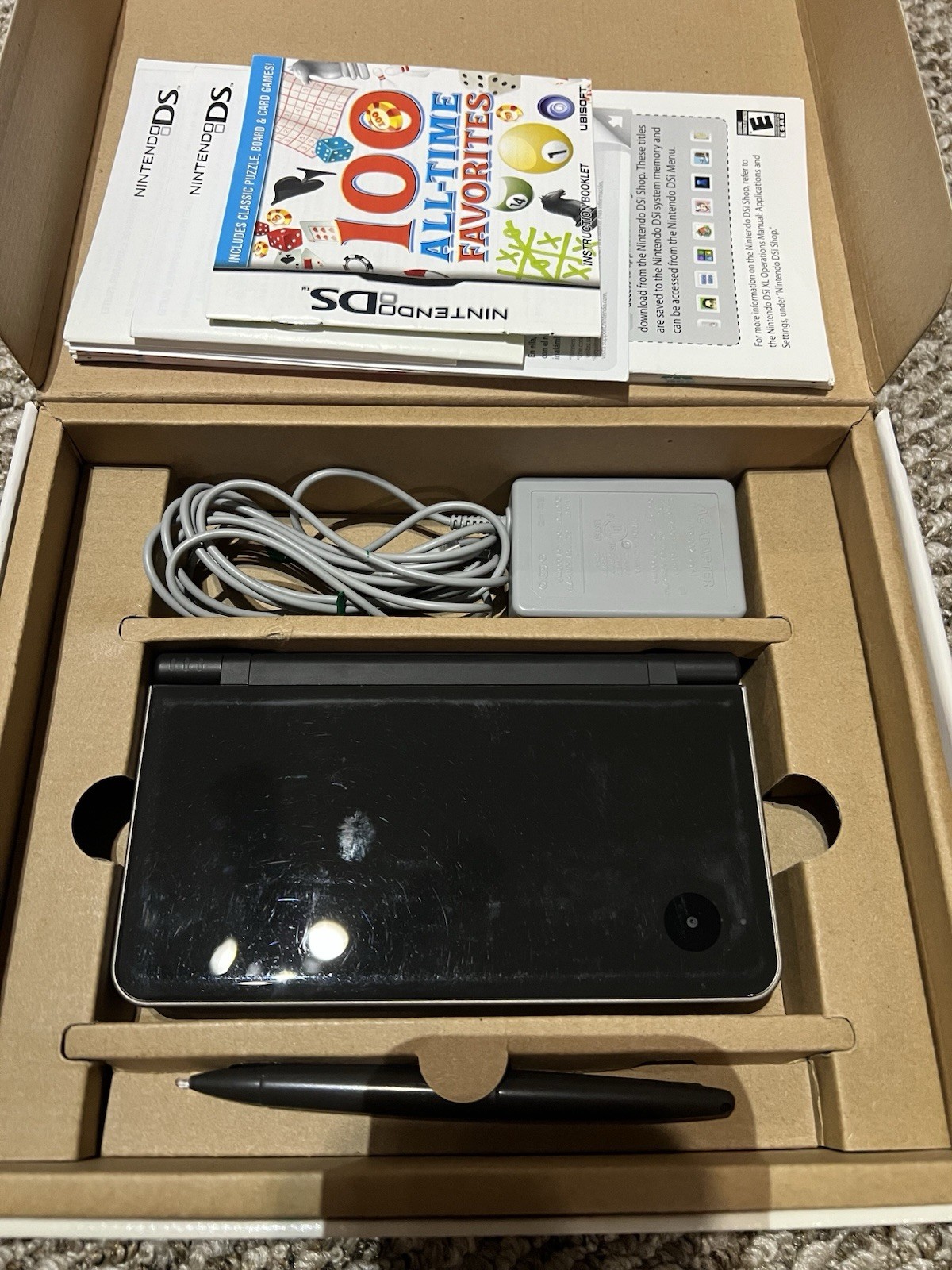 Nintendo DSi XL CIB Complete in Box Bronze – Adult owned- Very Good