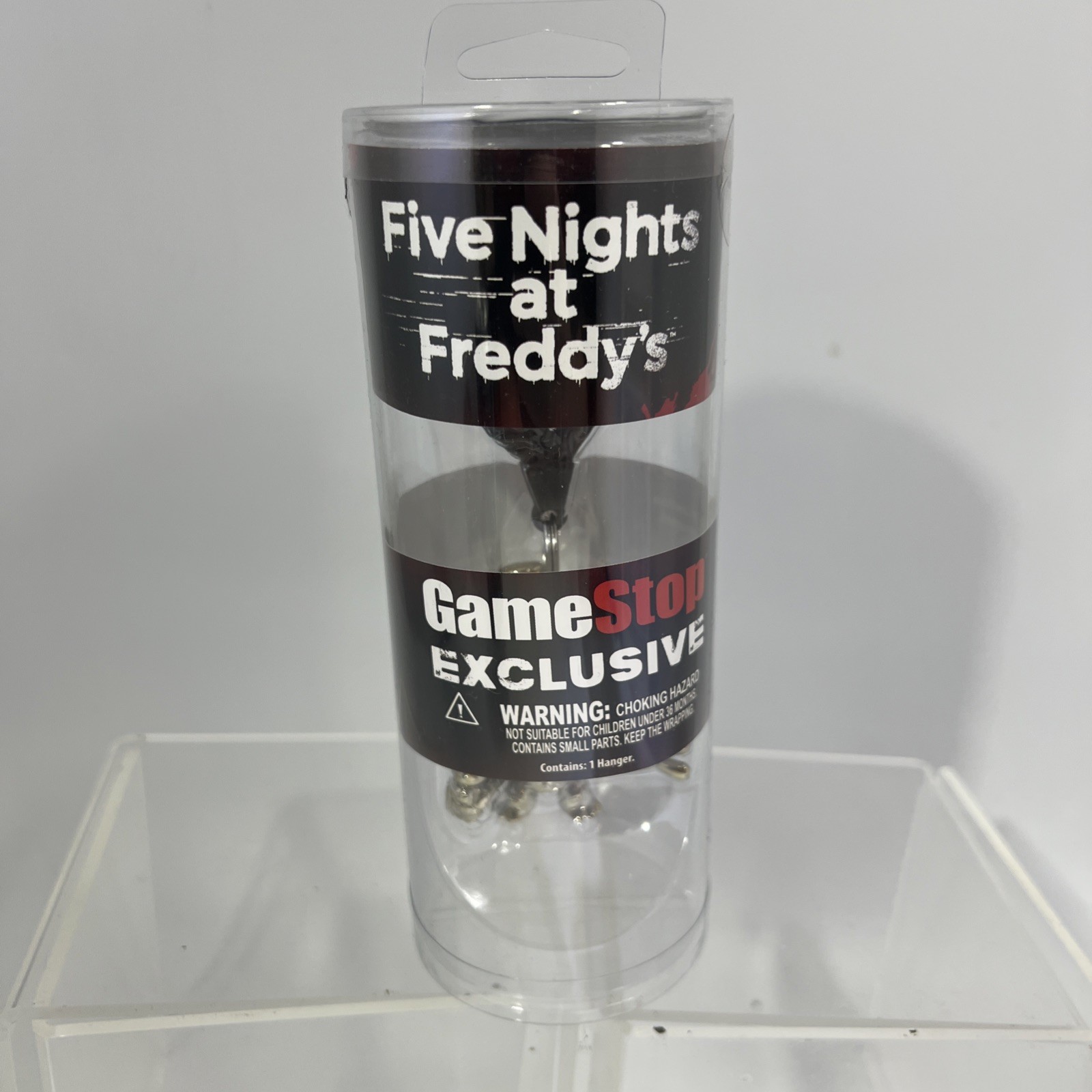 Five Nights At Freddy’s GameStop Exclusive Keychain / Bag Clip Hanger Gold #ML