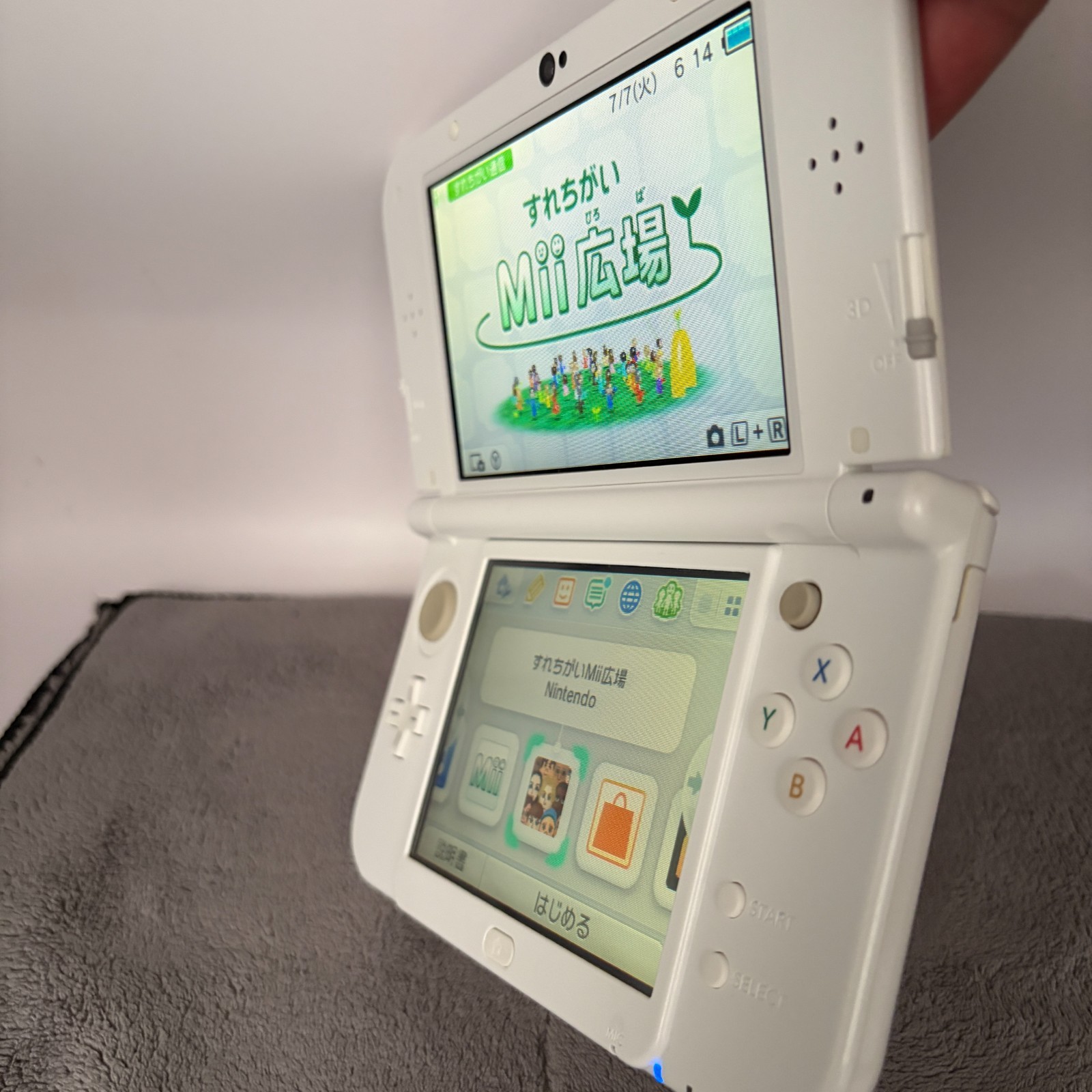 【Excellent5】Dual IPS NEW Nintendo – white rare 3DS LL XL Gmae Console From Japan