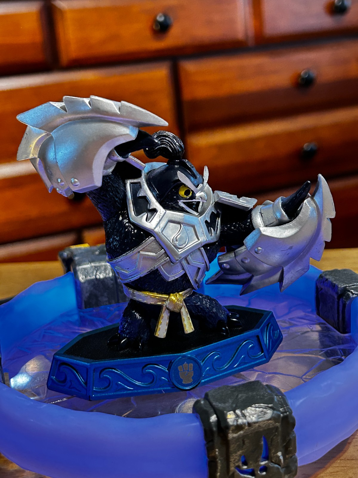 Activision Skylanders Dark King Pen Sensei Character Figure Imaginators 2016