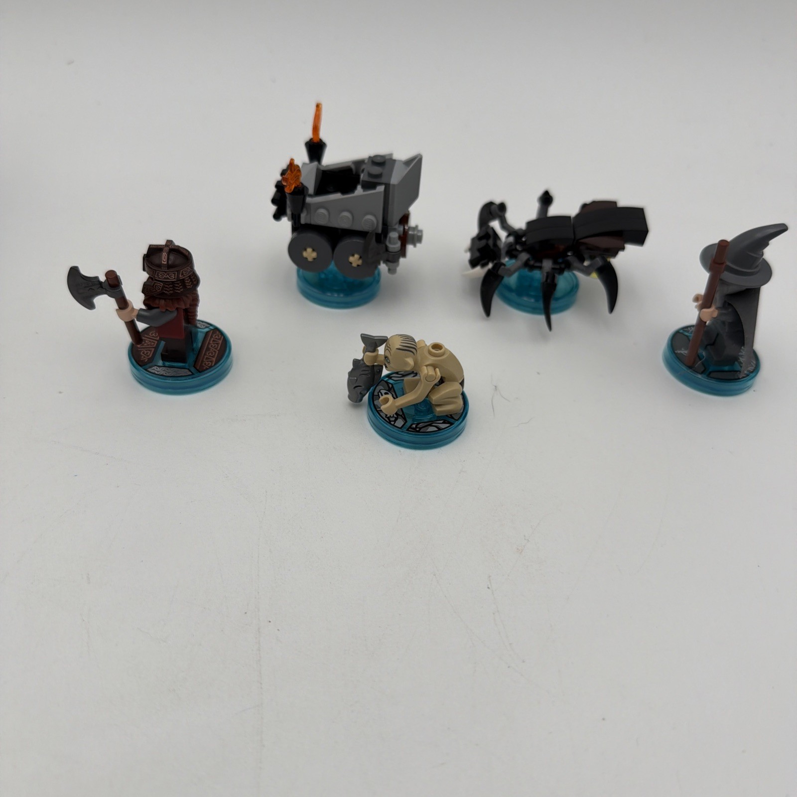 Lego Dimensions Lord of the Rings 71218 71220 Gimli Gollum Gandalf Shelob 5 Fig
