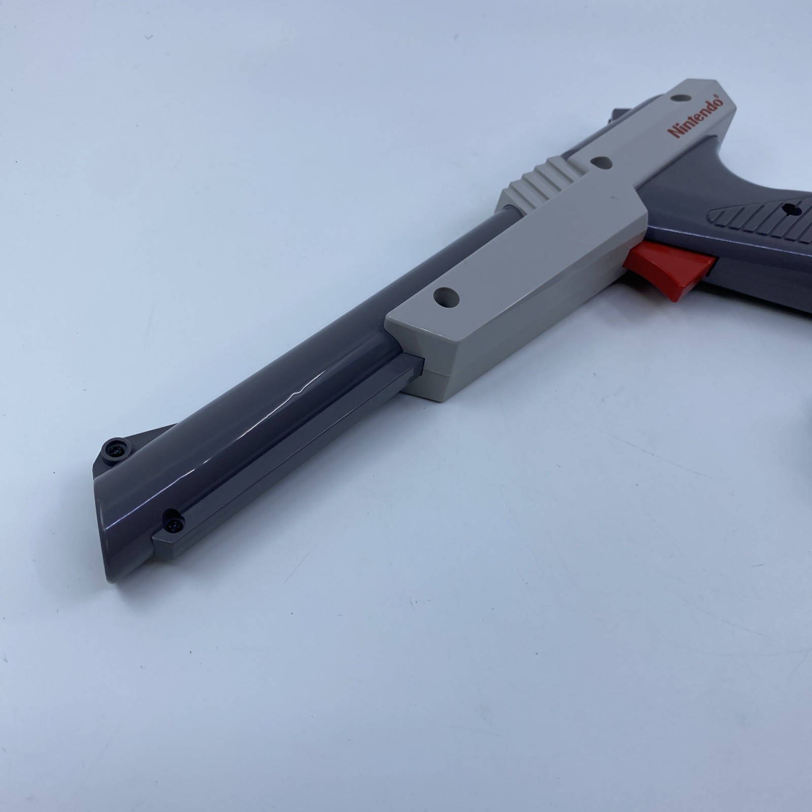 Nintendo NES Zapper Light Gun Gray OEM 1985 Tested Working Duck Hunt