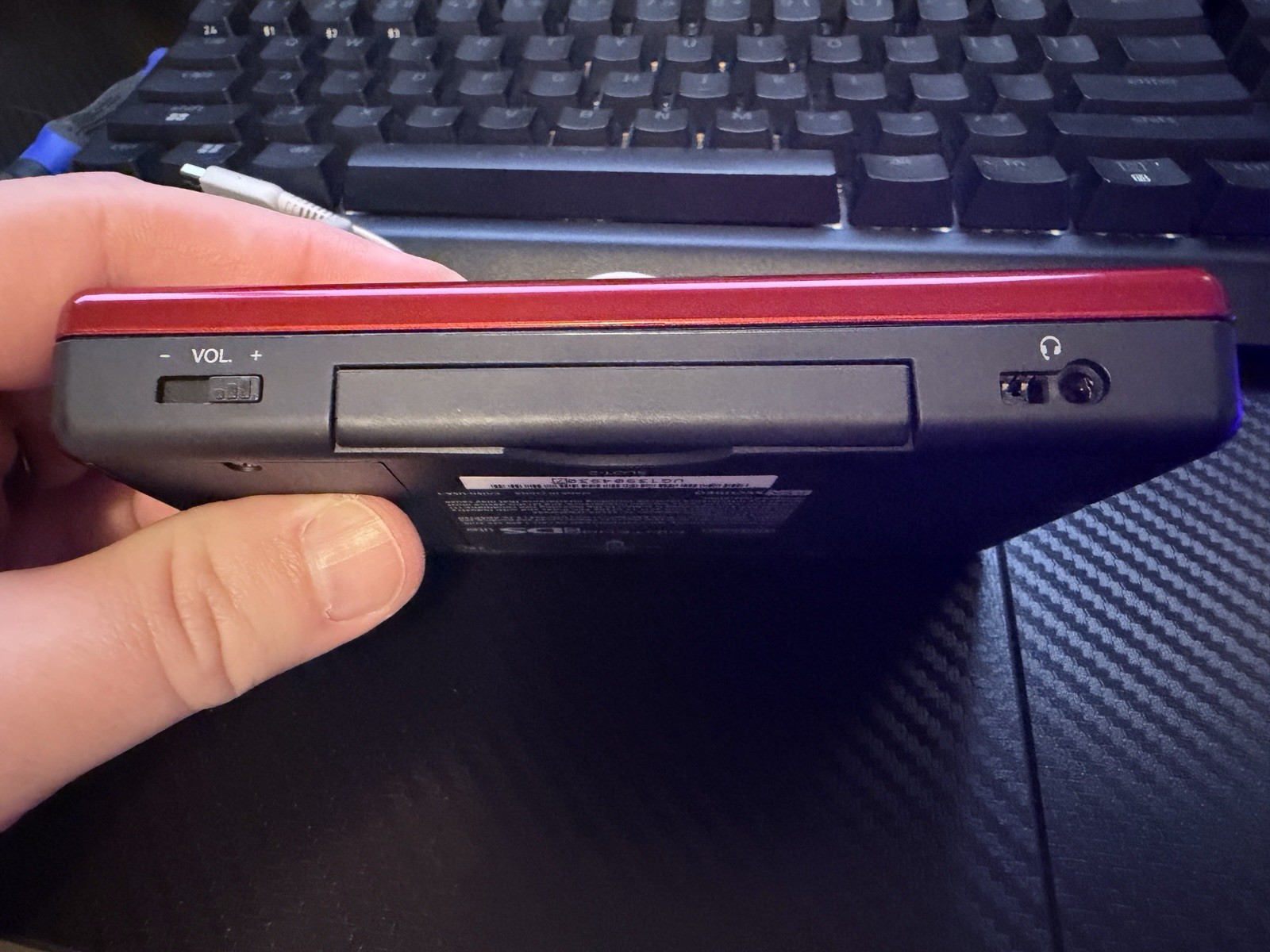 MINT Nintendo DS Lite Handheld Red – W/ New Super Mario Bros – FULLY TESTED