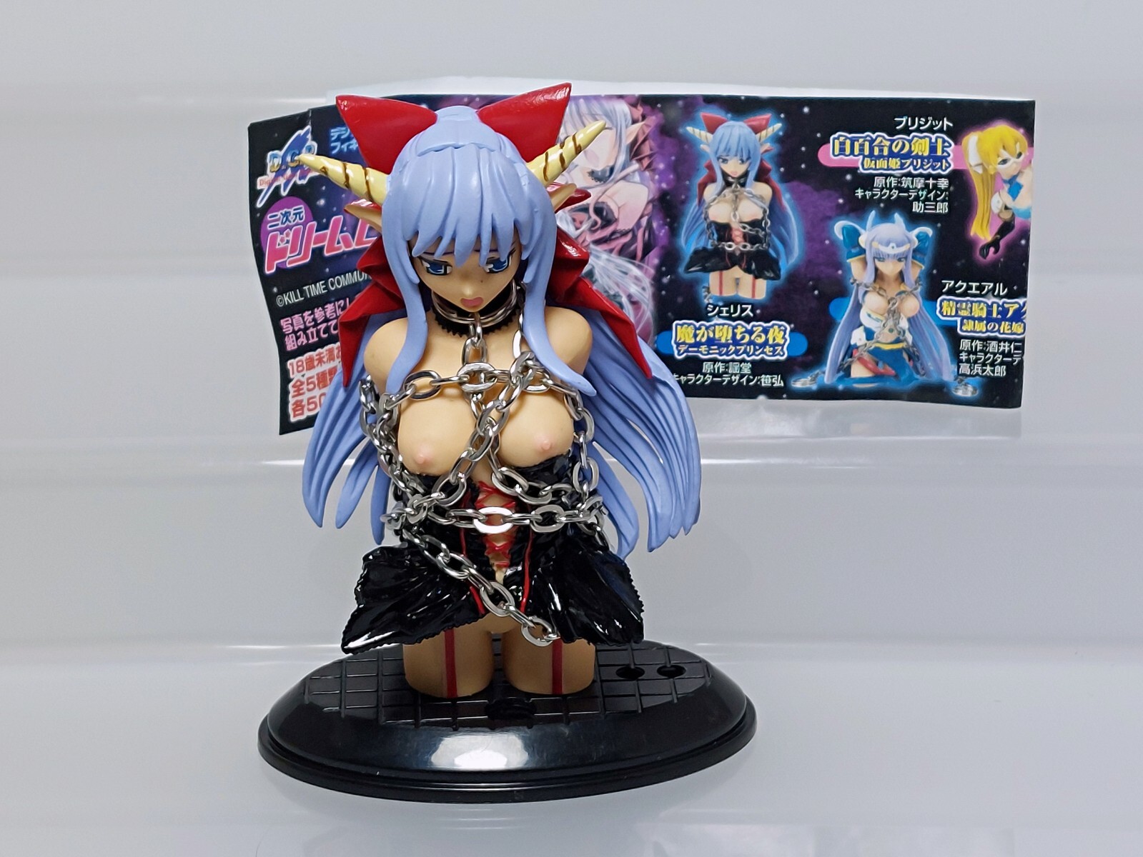 DGP 2D Dream Heroines Sherisernes Zarbach Figure Millennium 2009 Japan 3.2in