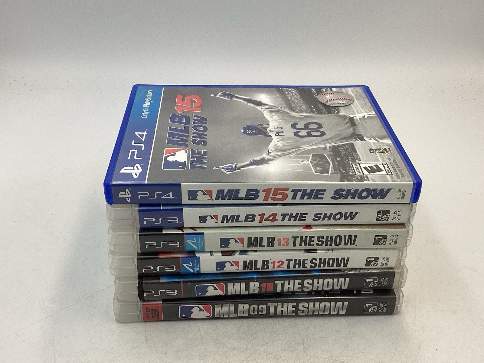Lot Of 6 MLB The Show PS3 Ps4 09 10 12 13 14 15 Untested