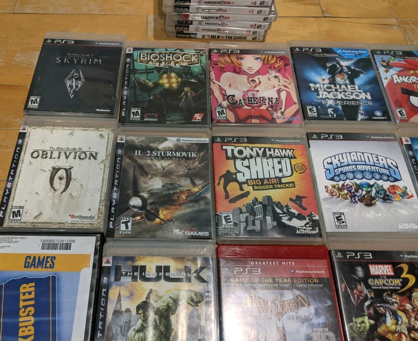 Lot of 49 Sony PlayStation 3 PS3 Games – Popular Titles – Most CIB