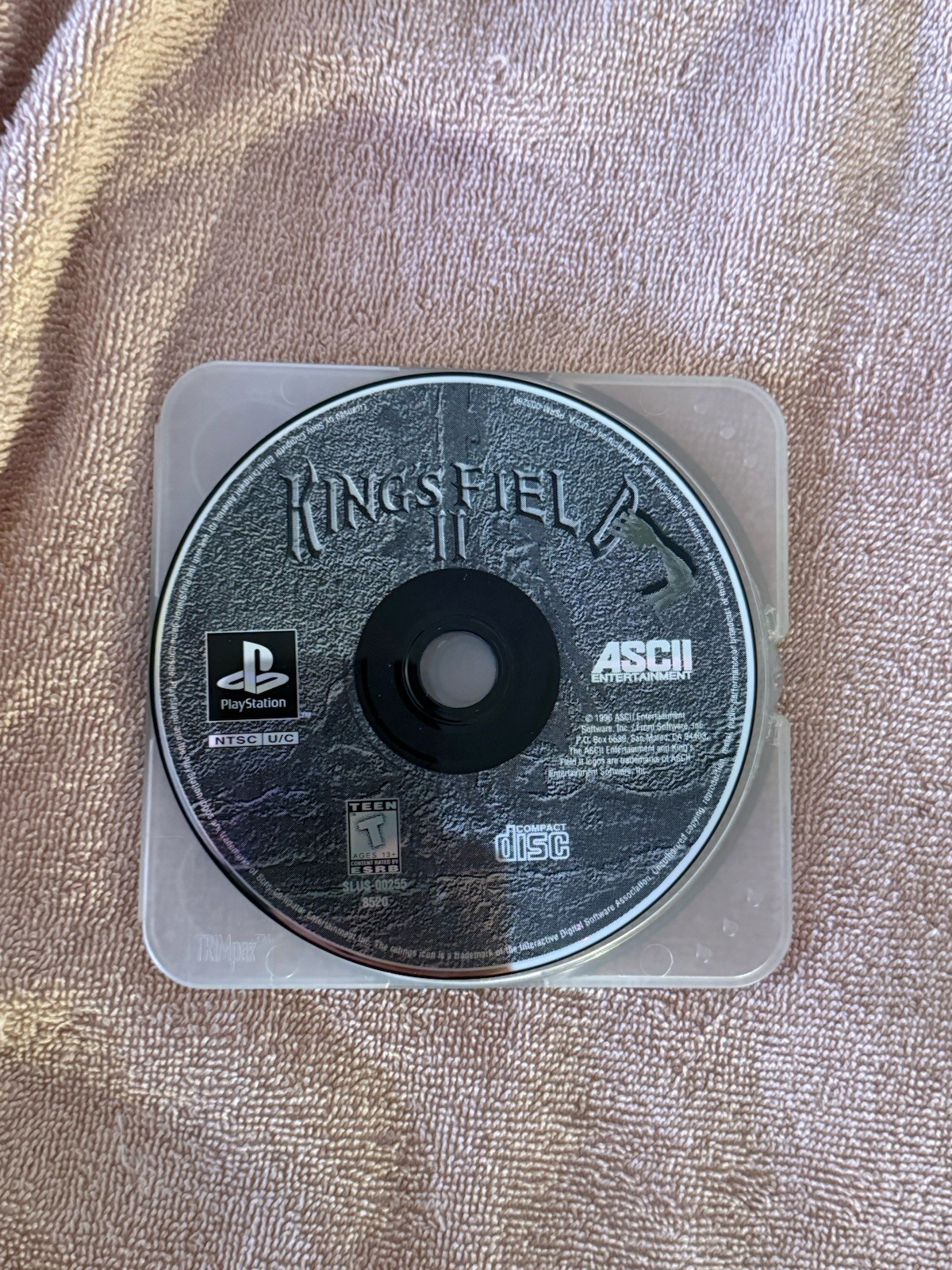 King’s Field II PS1 Disc Only Authentic Tested Working FromSoftware RPG