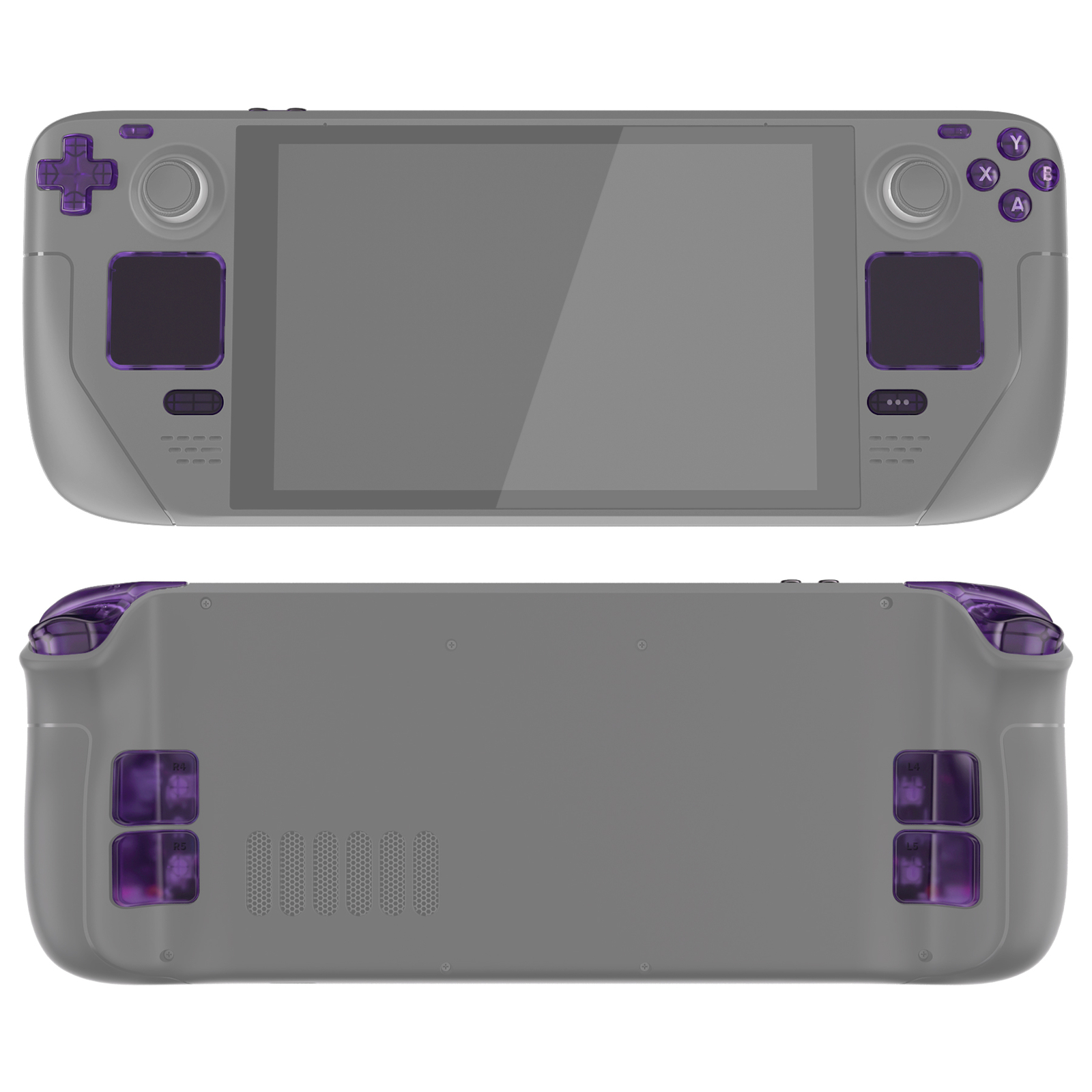 Full Set Buttons ABXY Dpad Trackpad Bumpers Triggers For Steam Deck Multi-color
