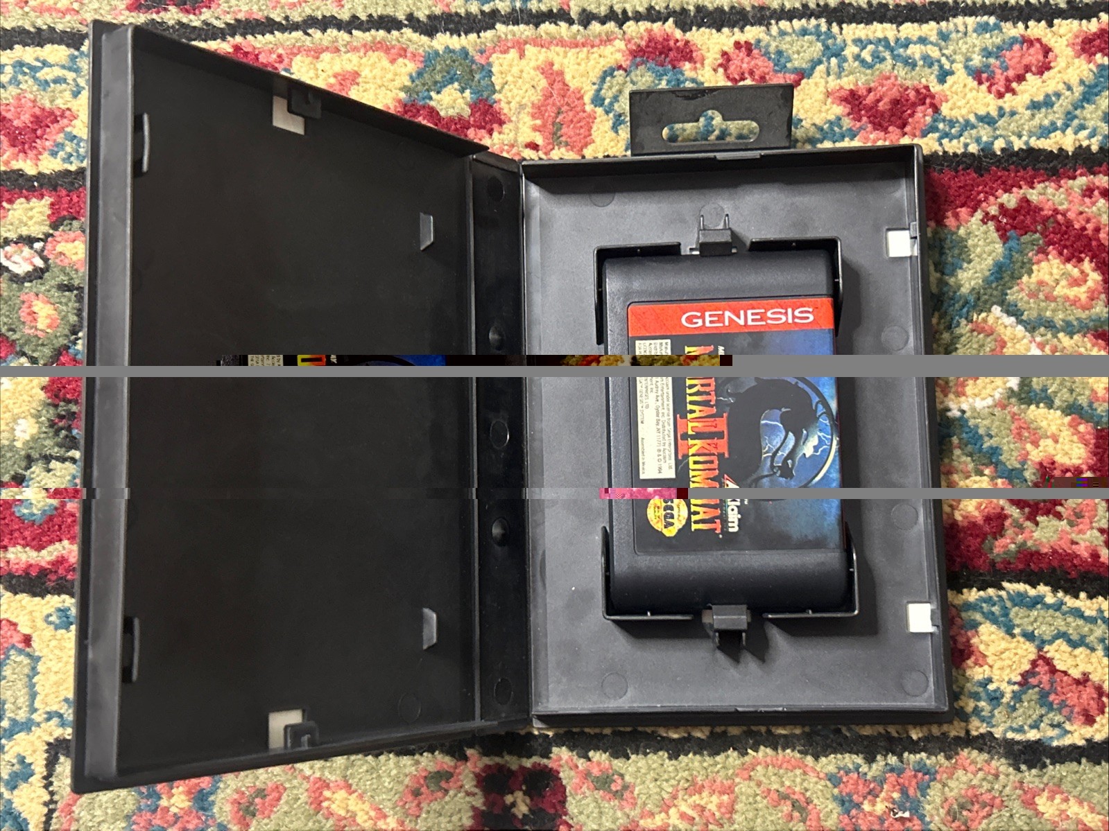 Mortal Kombat II (Sega Genesis, 1994) No Manual Tested with Case