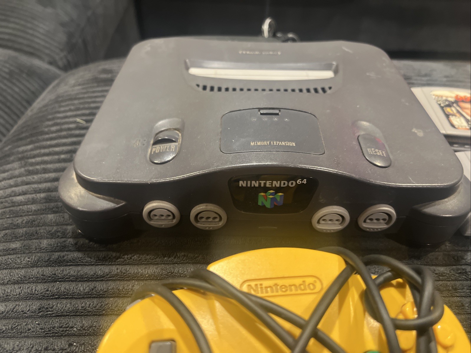 Nintendo 64 Console Bundle- Games + Two Controllers, And Memory Card
