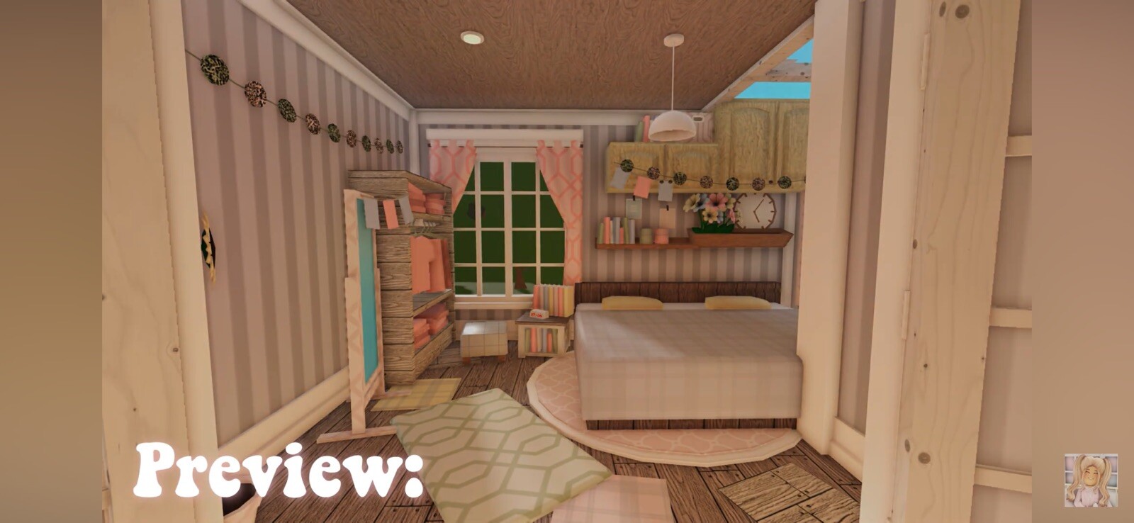 BLOXBURG SPRING COTTAGECORE FAMILY HOUSE.FAST BUILDER CHEAP SERVICE
