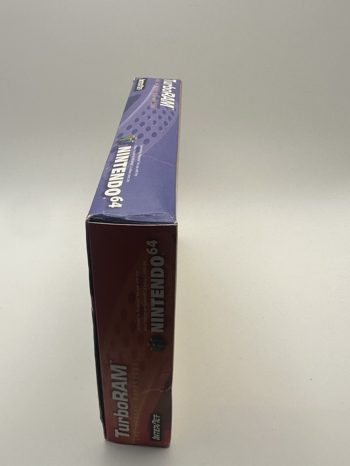 NINTENDO 64 TURBO RAM 4MB MEMORY EXPANSION TRANSFER PAK INTERACT W BOX CIB N64