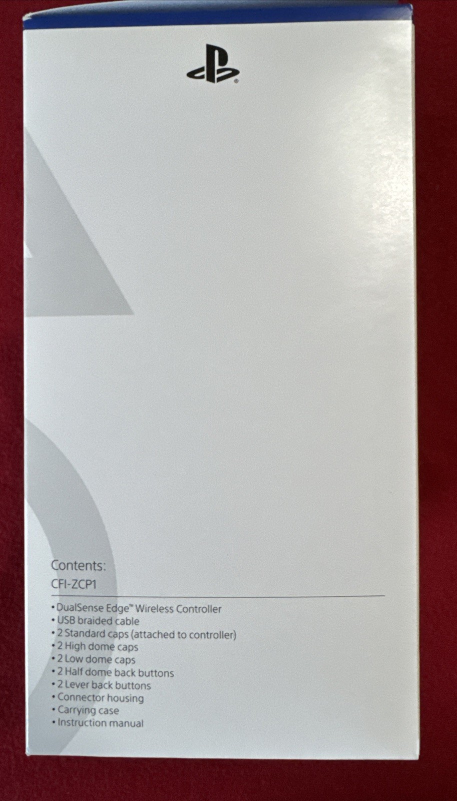 Sony PlayStation 5 DualSense Edge Wireless Controller – White- 1000035016