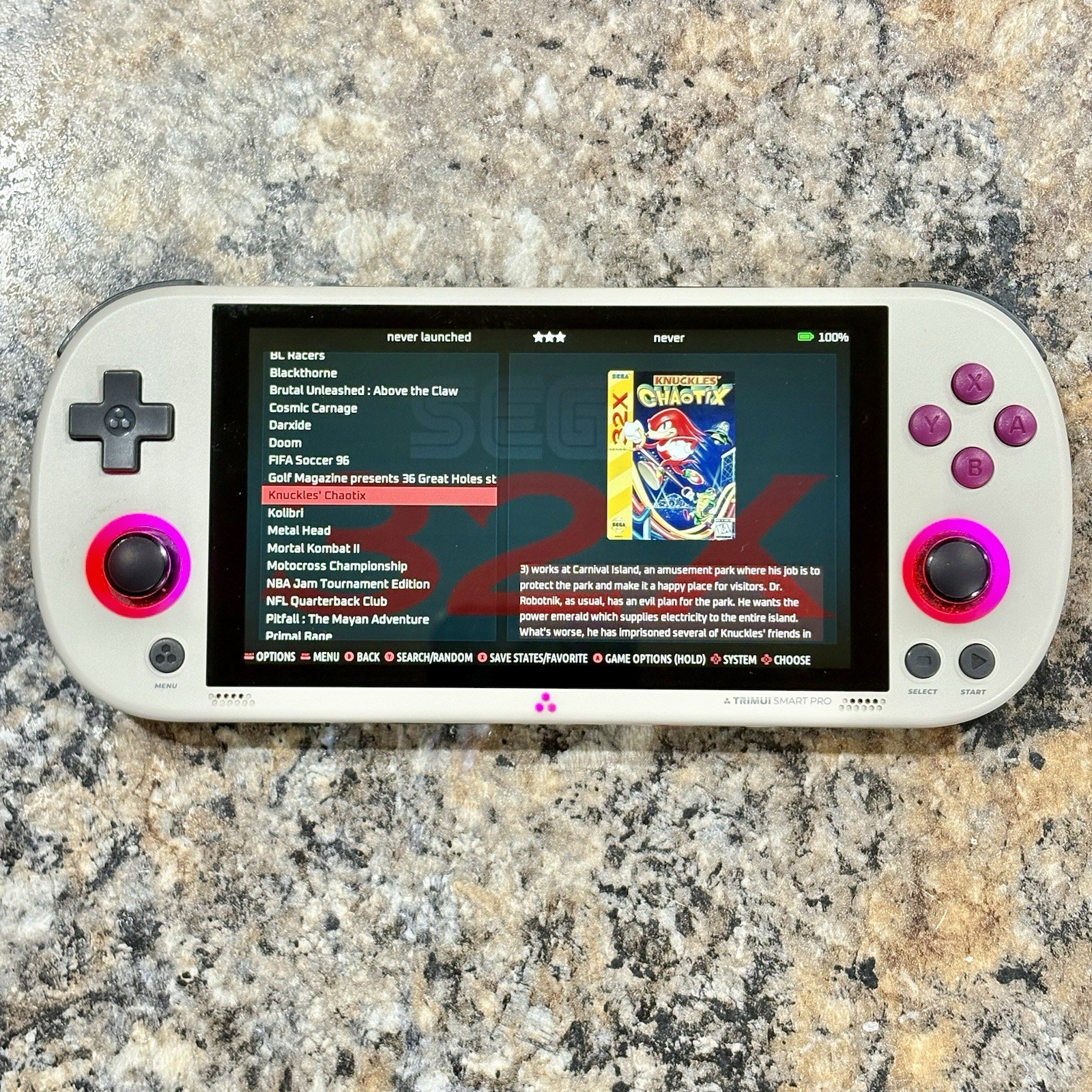 Trimui Smart Pro, Retro Gaming Handheld, New 64GB Card, Loaded Ready To Play