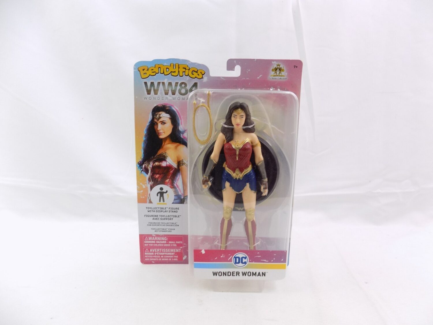 Brand New Bendyfigs DC Wonder Woman Toyllectible Figure with Display Stand