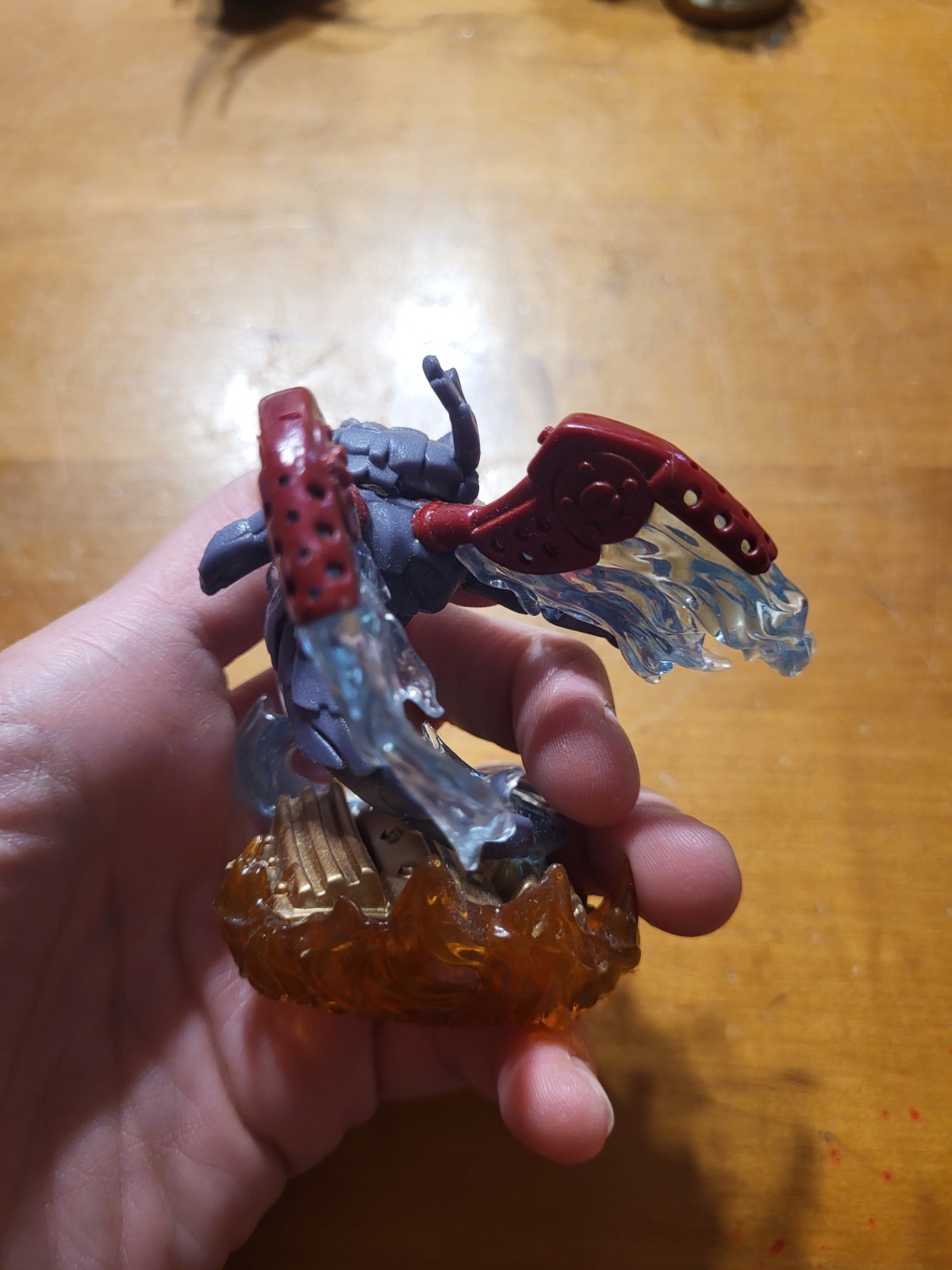 Activision Skylanders Superchargers SPITFIRE Figure DAMAGED READ