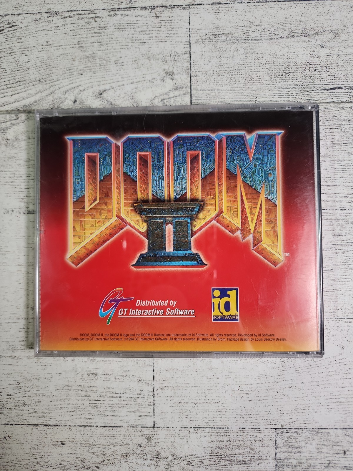 Doom II (PC, 1994) CD-ROM Windows 95 Vintage Computer Game