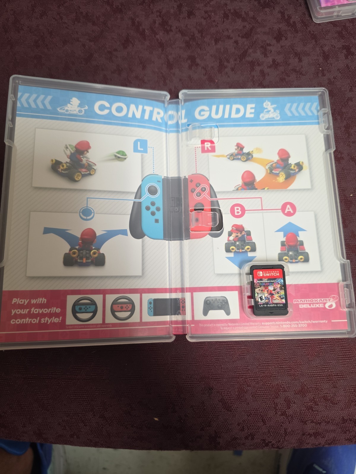 Mario Kart 8 Deluxe Nintendo Switch Complete In Box Tested Working Fast Shipping