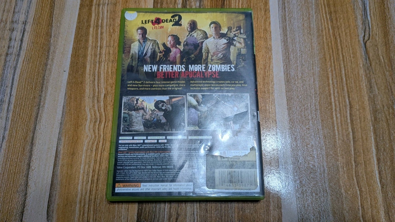 Left 4 Dead 2 – Microsoft Xbox 360 – CIB – Complete – Tested & Guaranteed