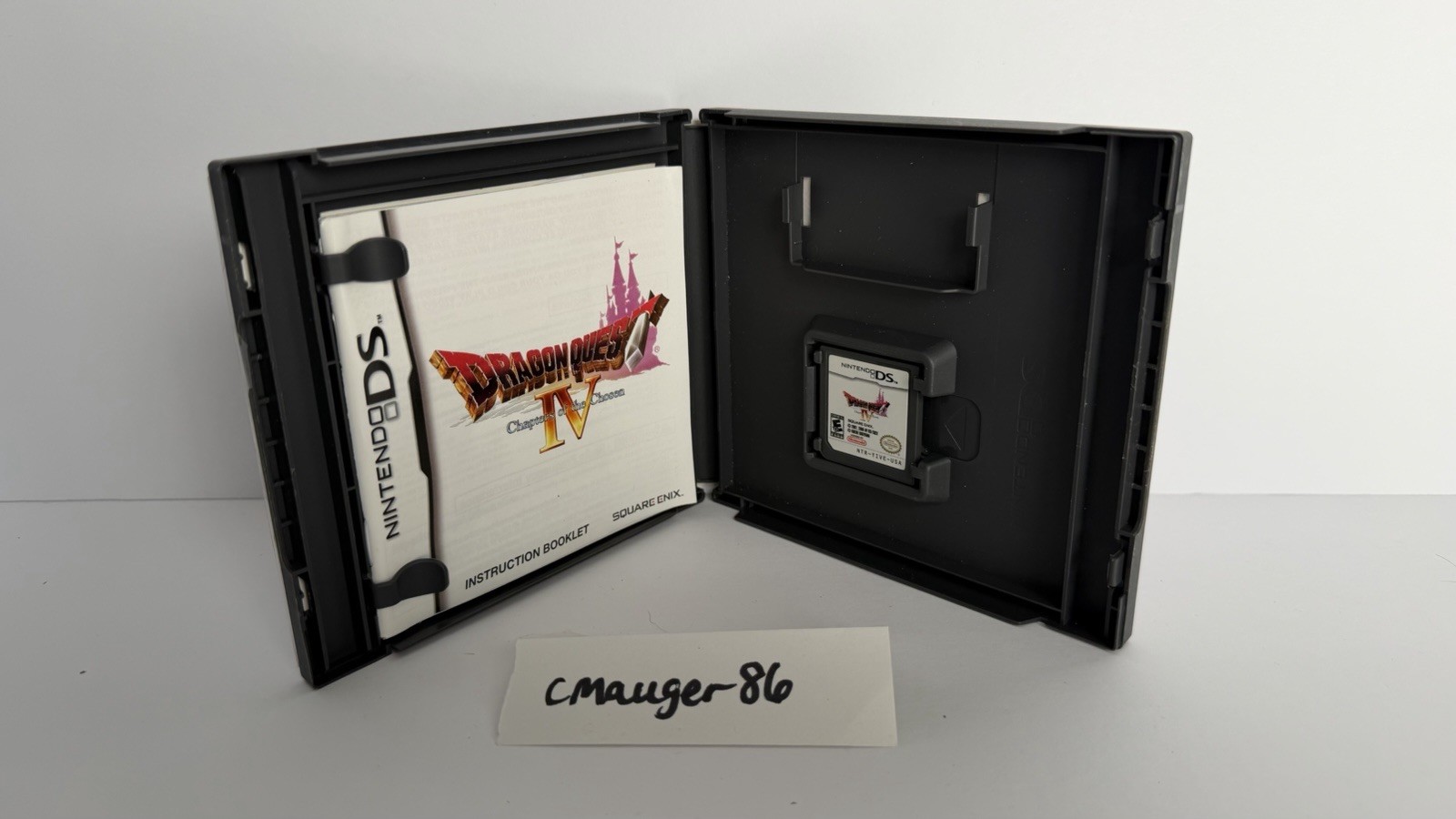 Dragon Quest IV: Chapters of the Chosen Nintendo DS w/ Manual