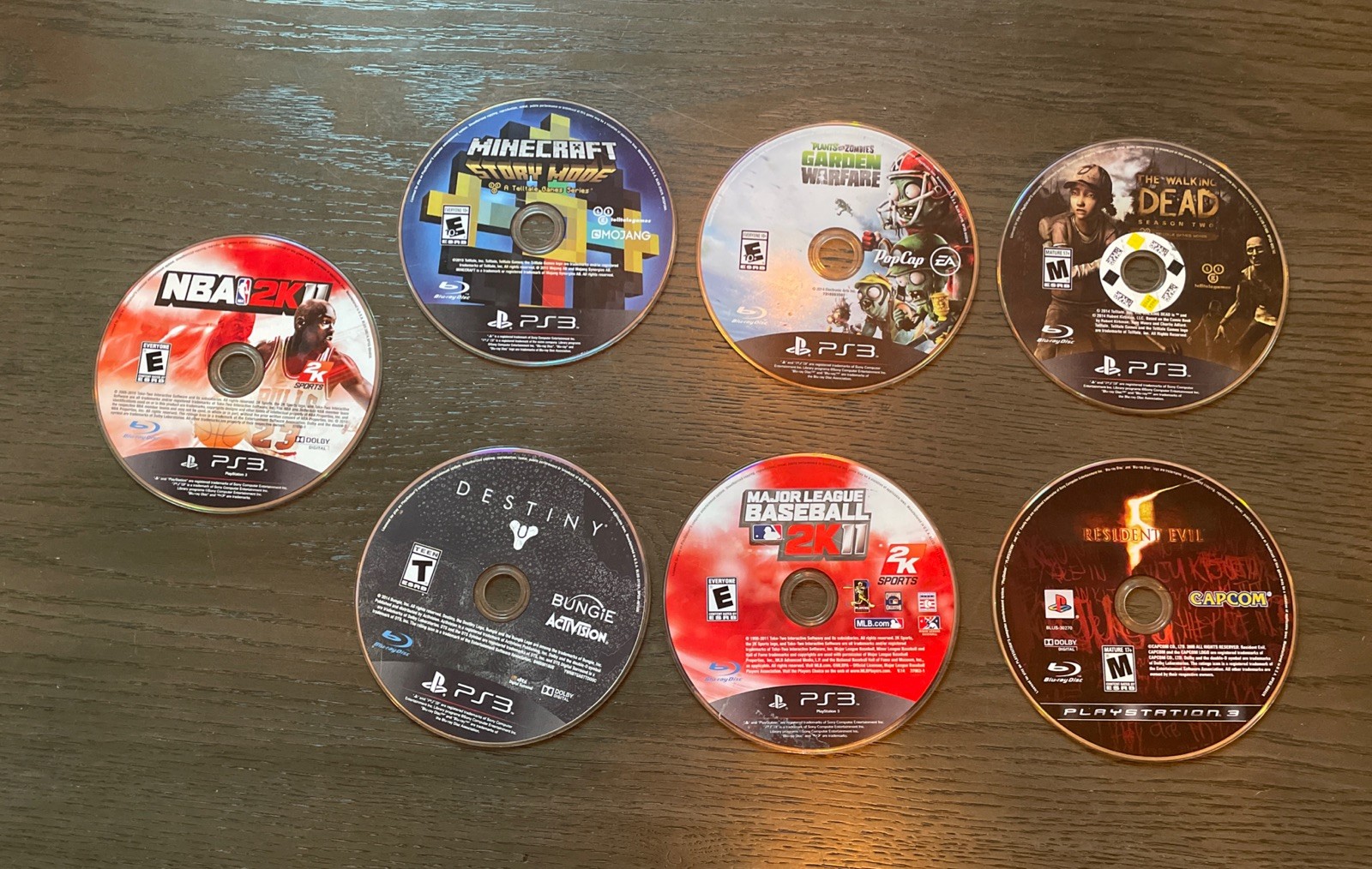 PS3 Games Lot X 6 Games Loose No Cases