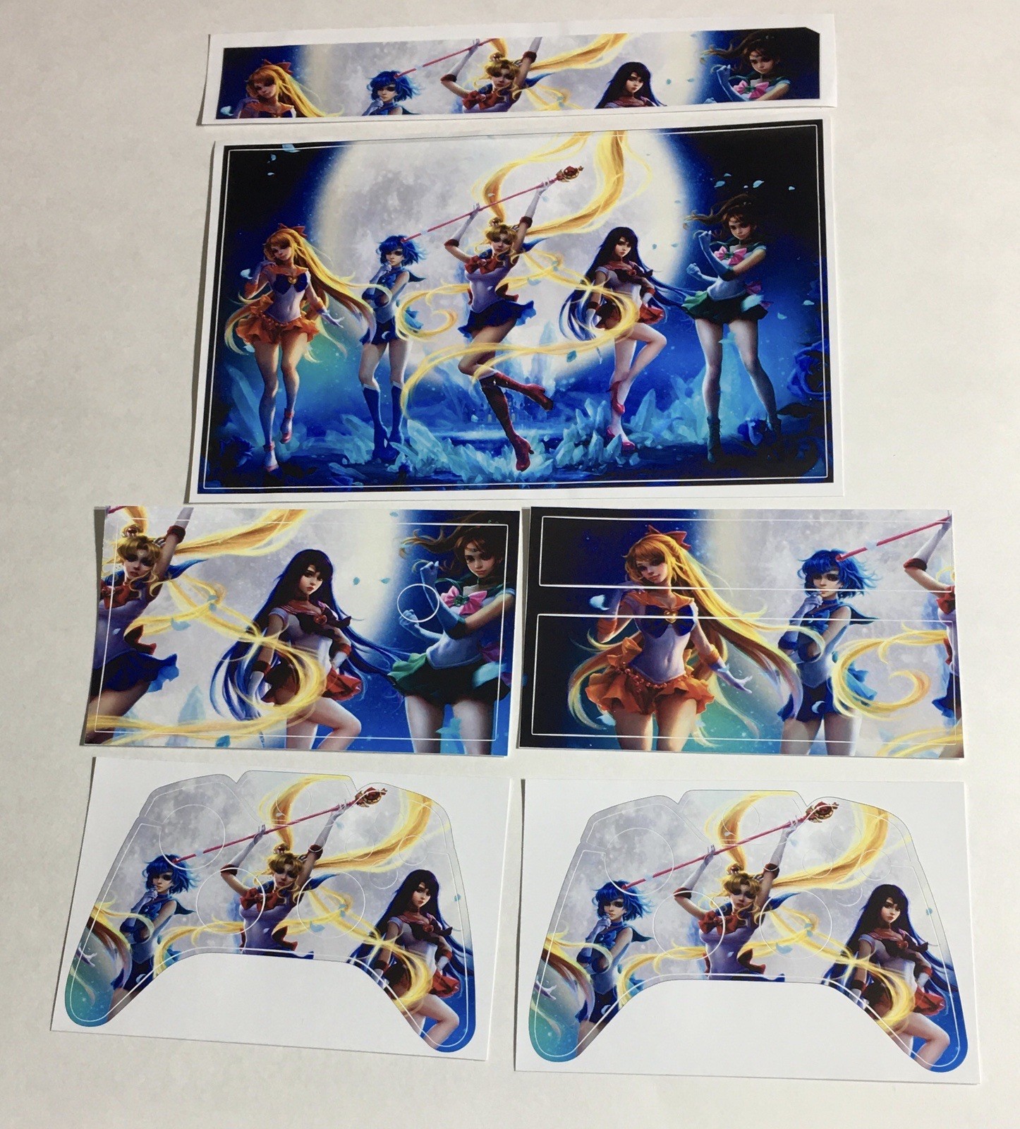 Sailor Moon Xbox One S Vinyl Sticker Skins Anime Microsoft NEW