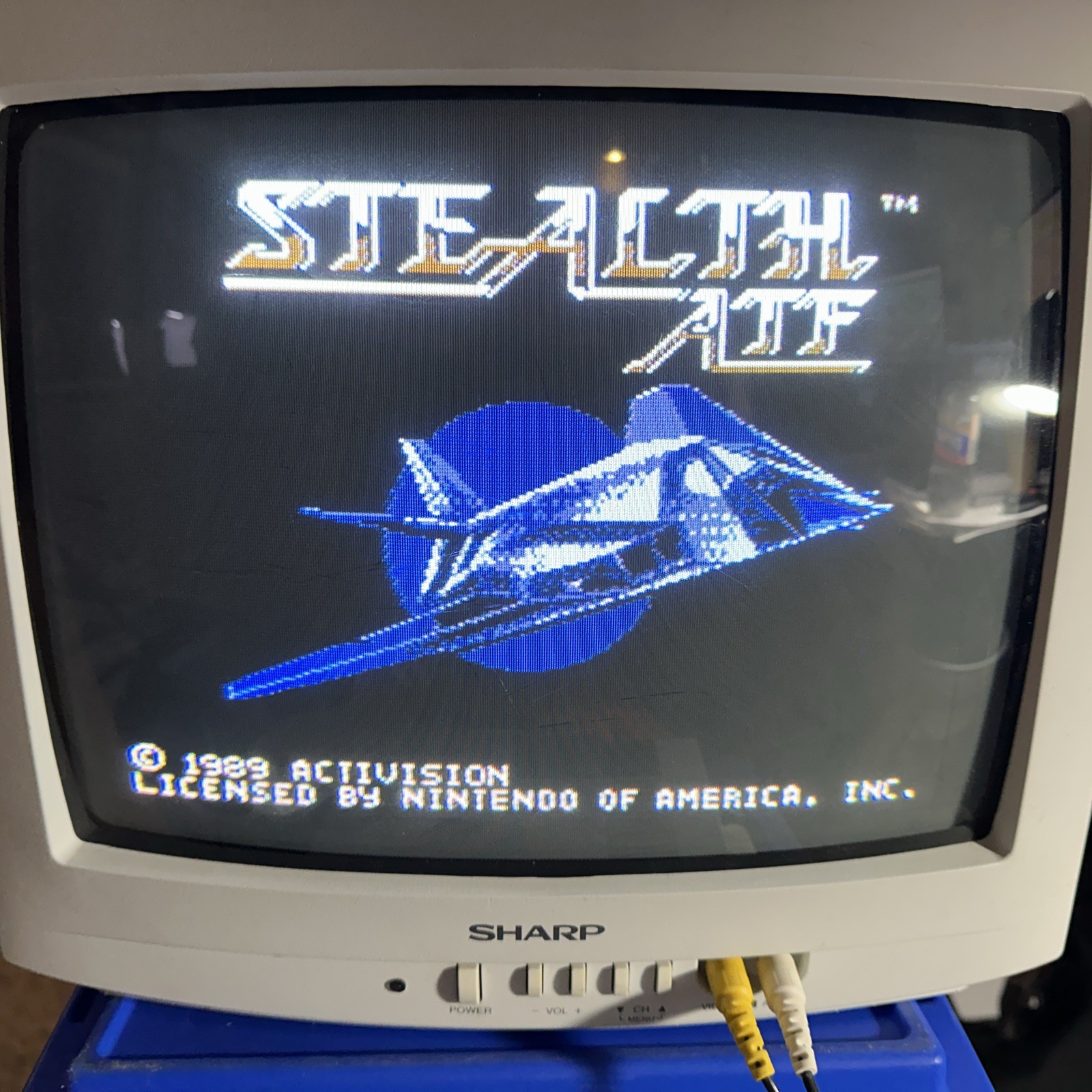 NES Alpha Mission Stealth Air Wolf Nintendo Entertainment System Cleaned Tested
