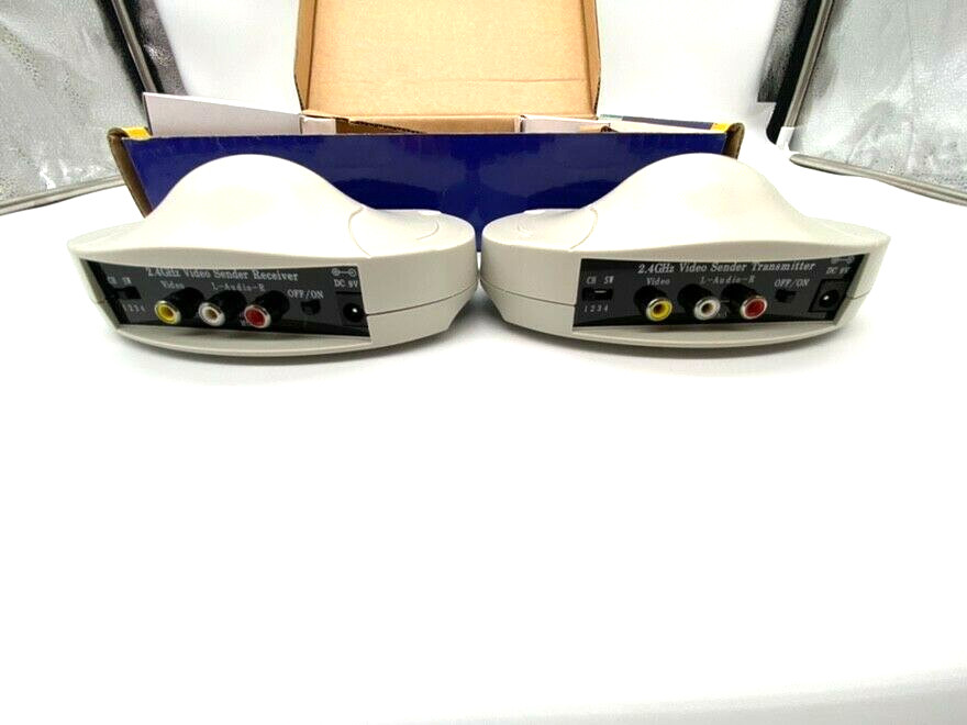 Ameriwave Game EZ Wireless Connection To TV. Audio/Video Signal Link Plug N Play