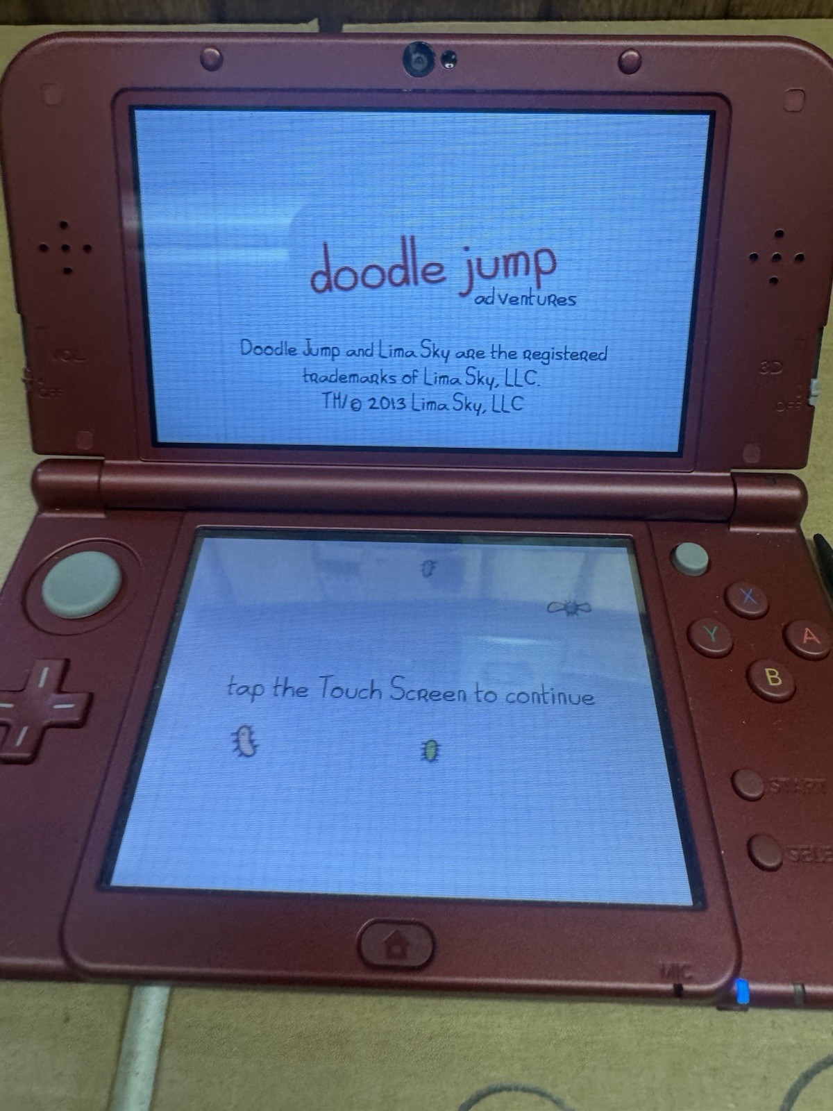 Nintendo “New” 3DS XL Metallic Red Handheld Console System RED-001